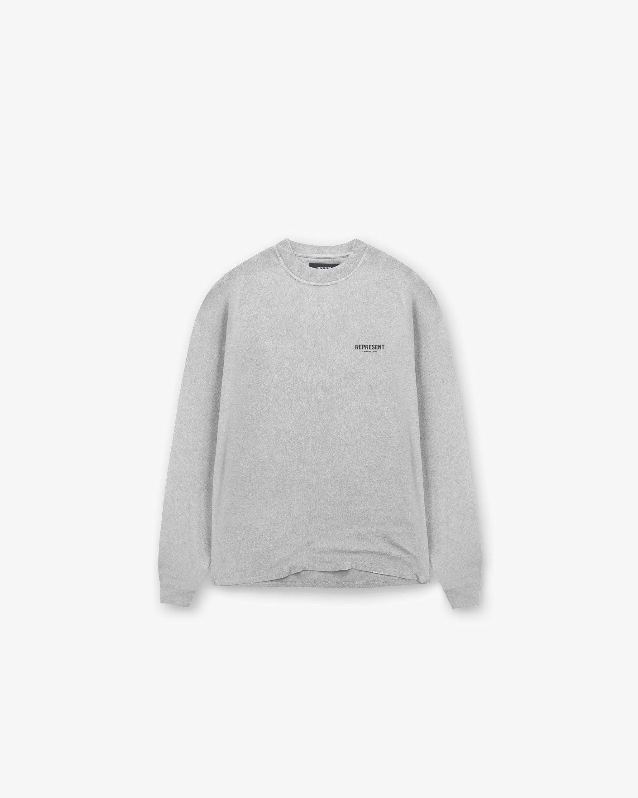Represent Owners Club Long Sleeve T-Shirt - Aschgrau