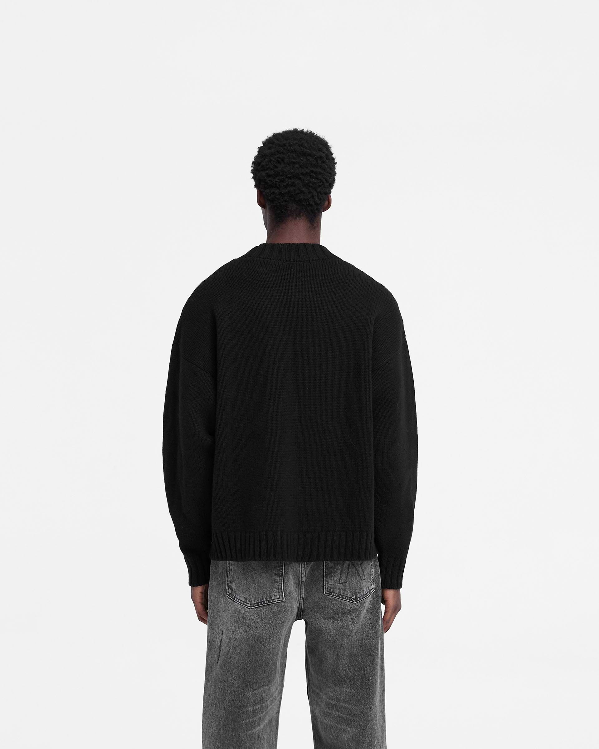 Rep Knit Jumper - Negro