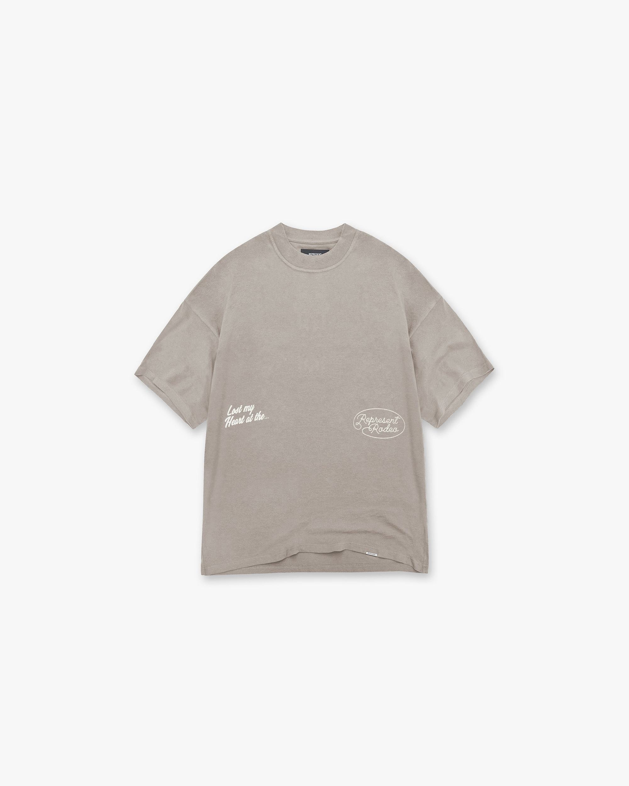 T-Shirt Rodéo en point de chaîne - Mudstone