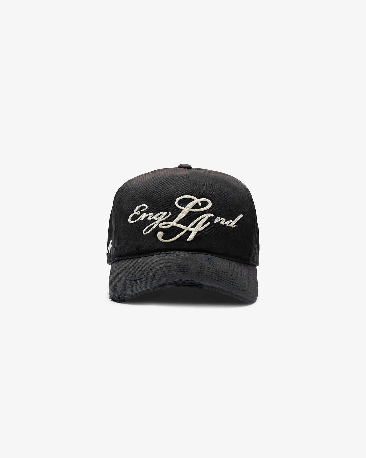 Represent X 47 EngLAnd Old English Cap | Aged Black | REPRESENT