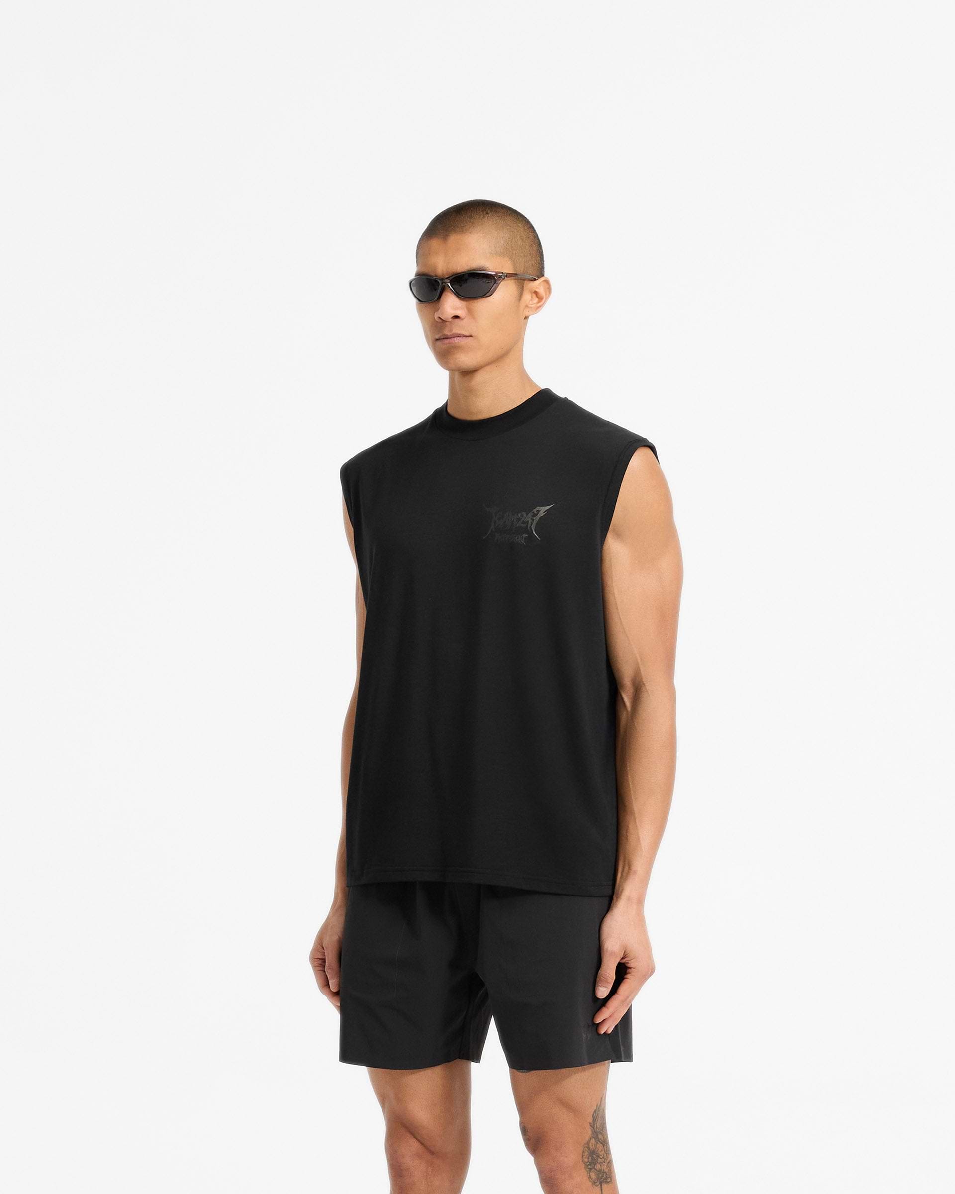 Team 247 X END Oversized Tank - Noir Intense