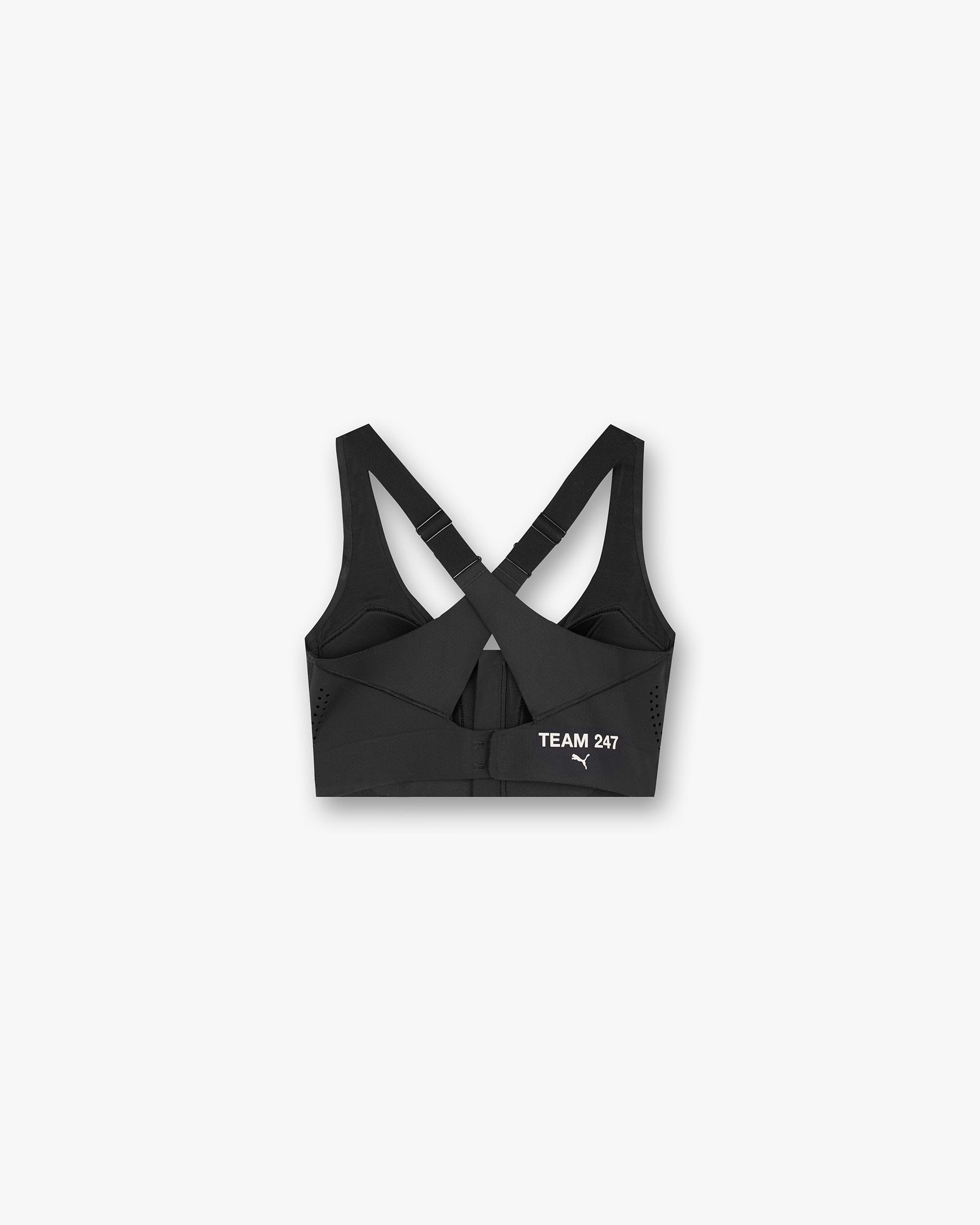247 X Puma Damen Shapeluxe Sports Bra - Schwarz