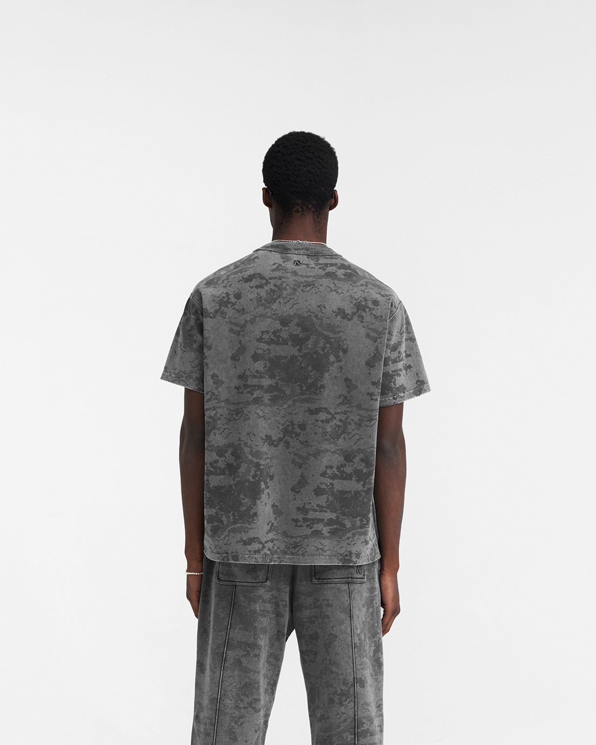 T-Shirt épais avec initiale - Camo Fade Out