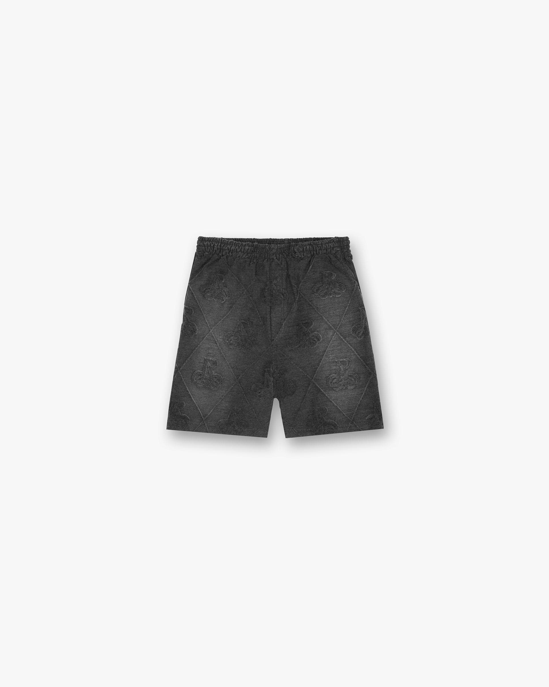 Towelling Short - Tiefschwarz