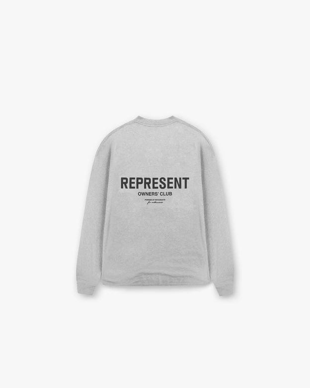 Represent Owners Club Long Sleeve T-Shirt - Aschgrau