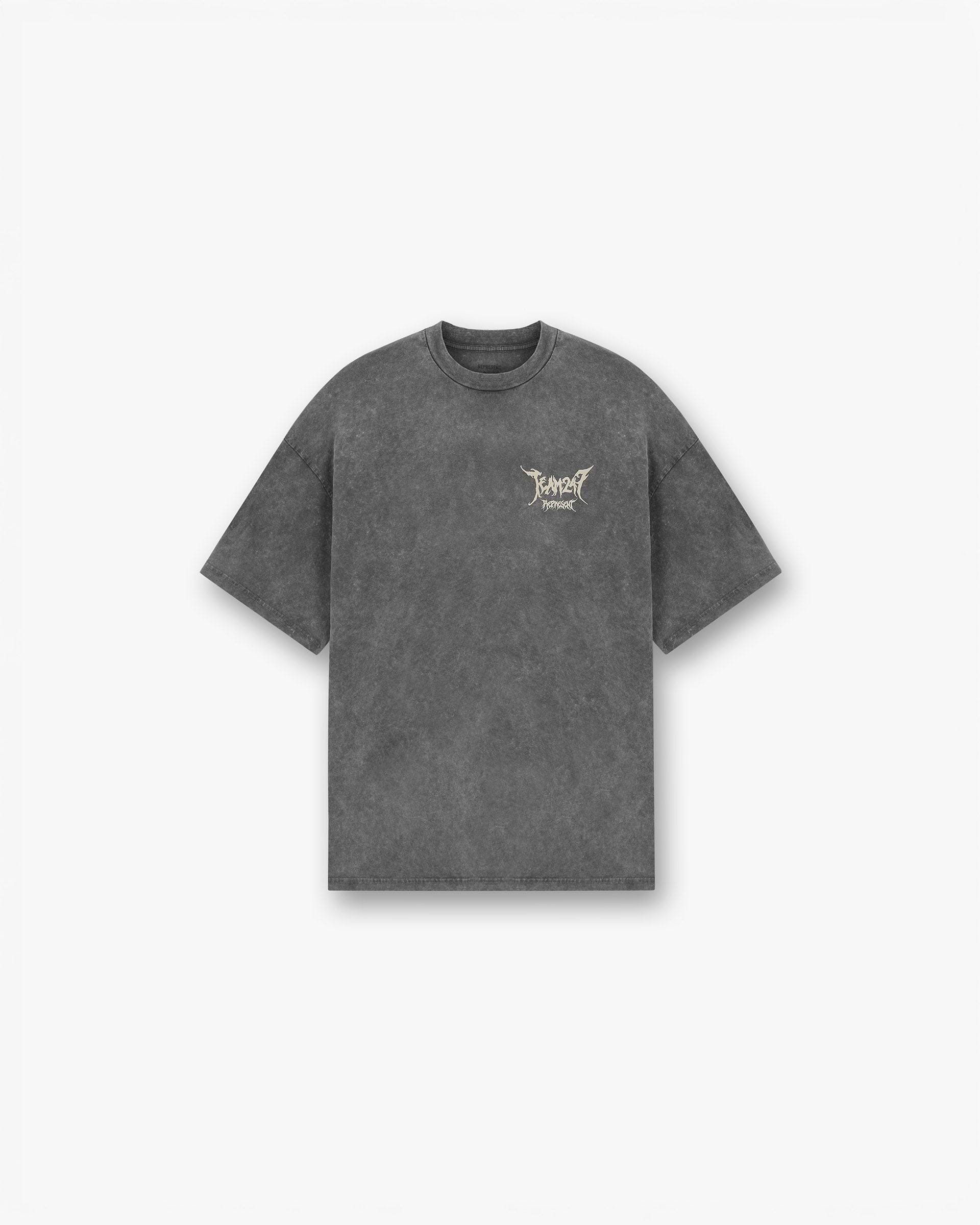 Team 247 X END Oversized T-Shirt - Gris Délavé