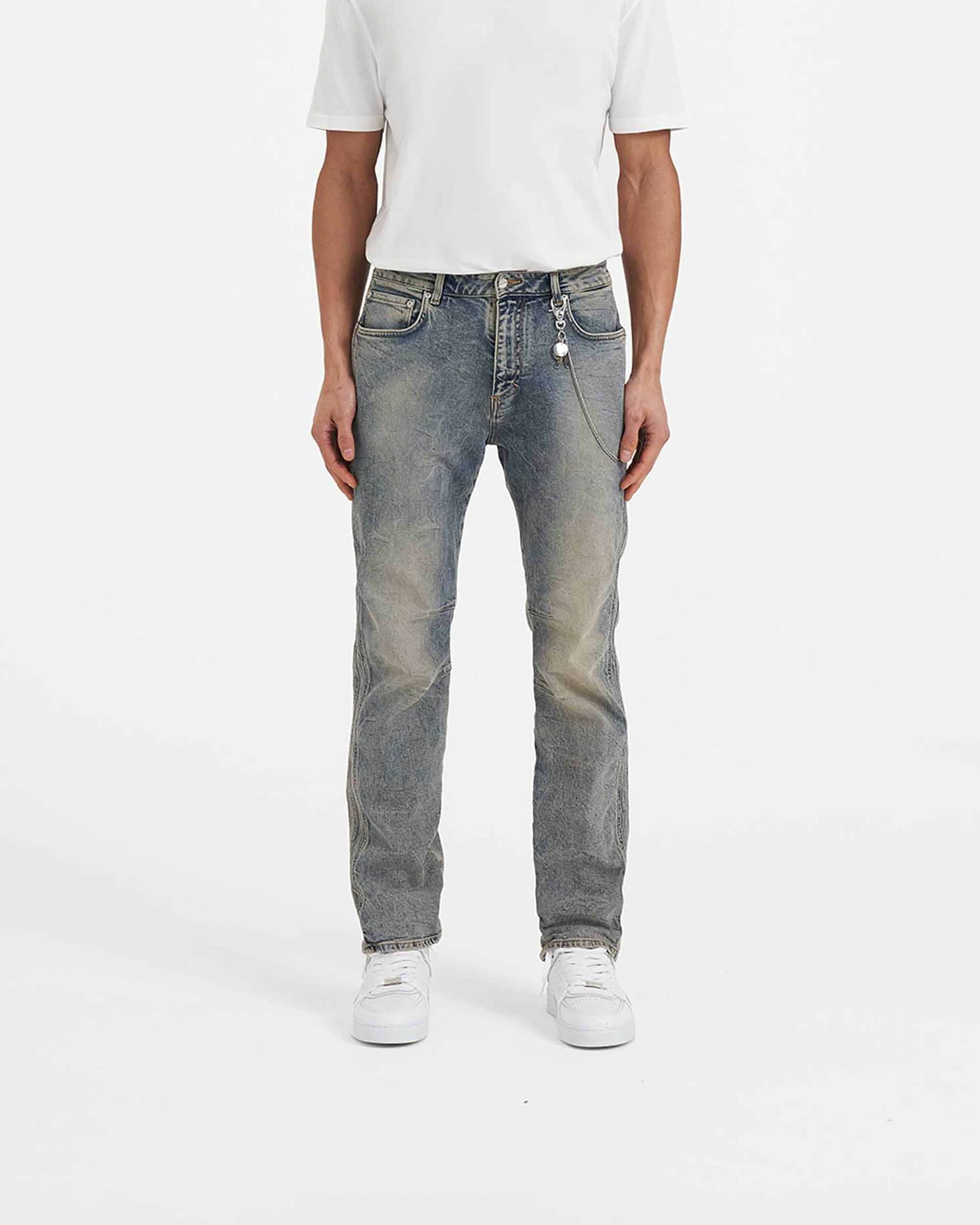 Straight Leg Jeans | Blue Cream | Represent Clo