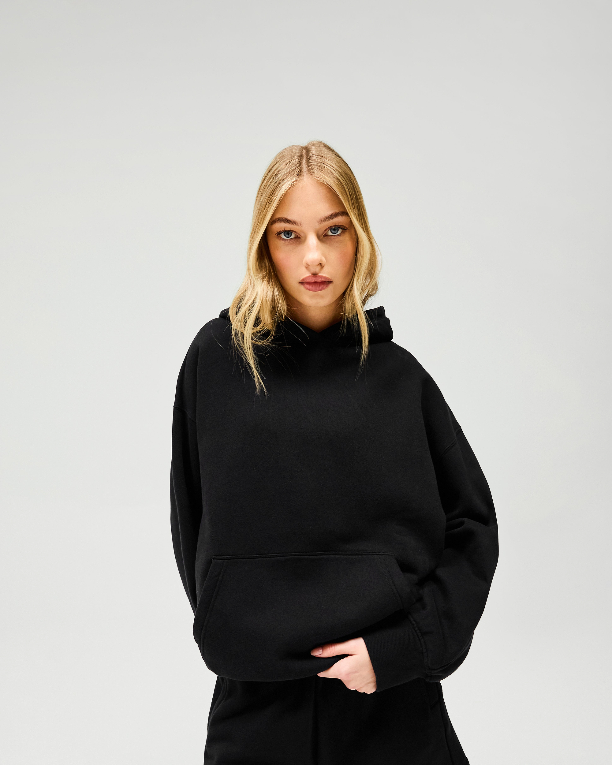 Owners Club Boyfriend Hoodie - Jet Black