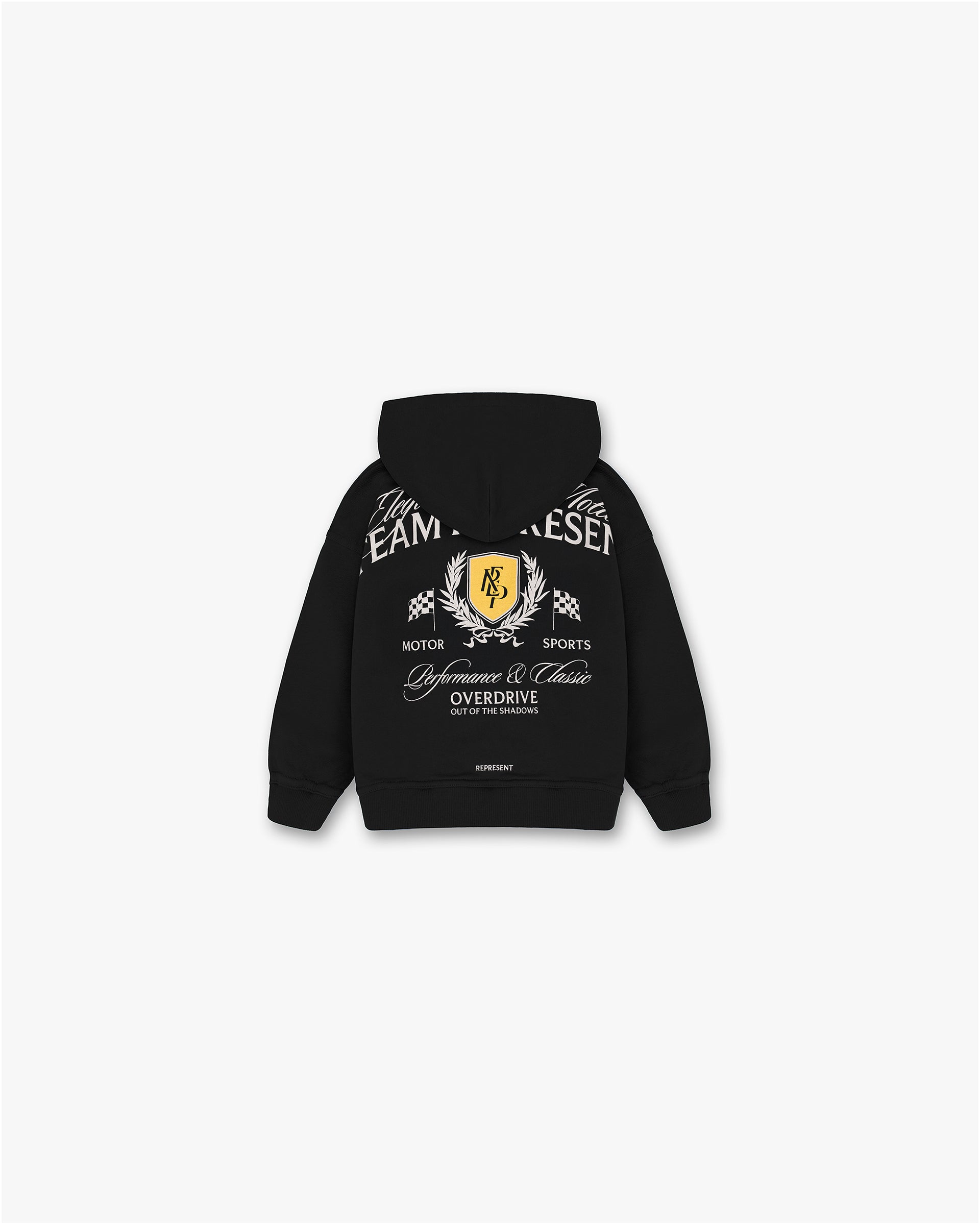 Mini Crest Hoodie - Vintage Black