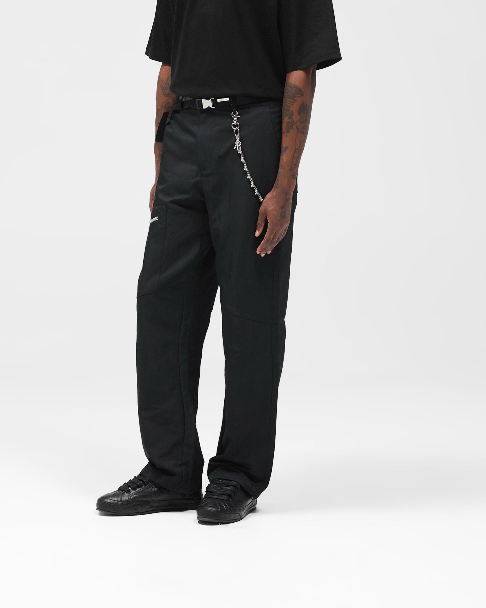 Nylon Workwear Pant - Jet Black