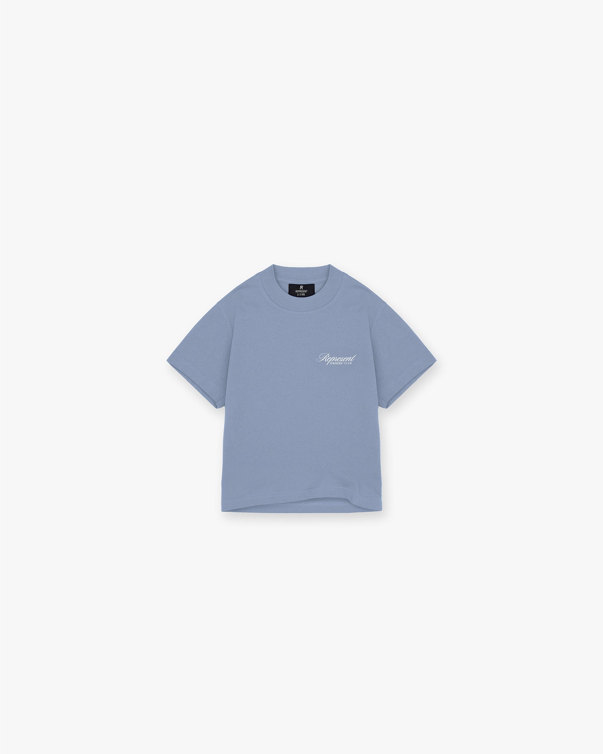 Represent Mini Owners Club Script T-Shirt - Baby Blue