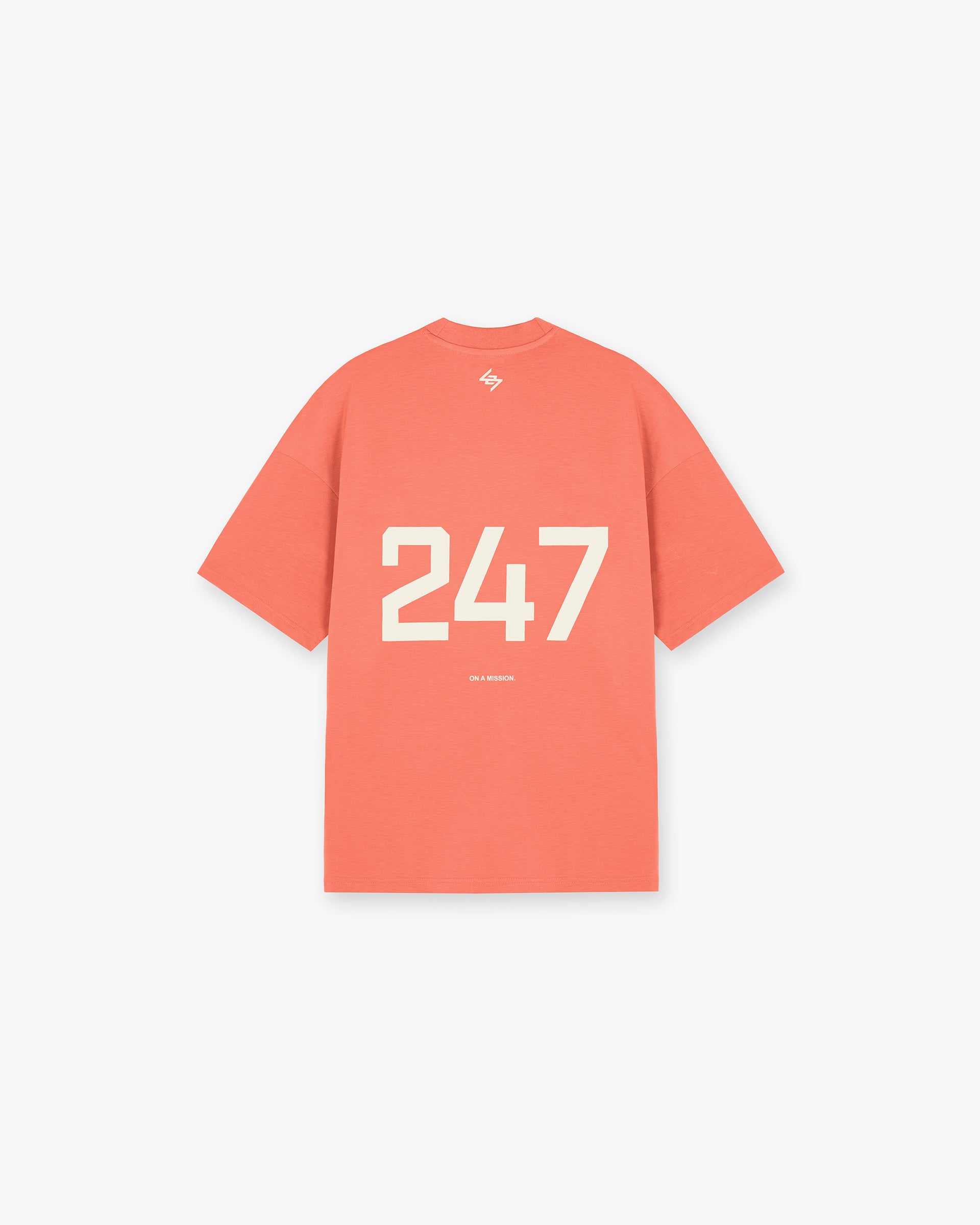 247 Oversized T-Shirt - Coral