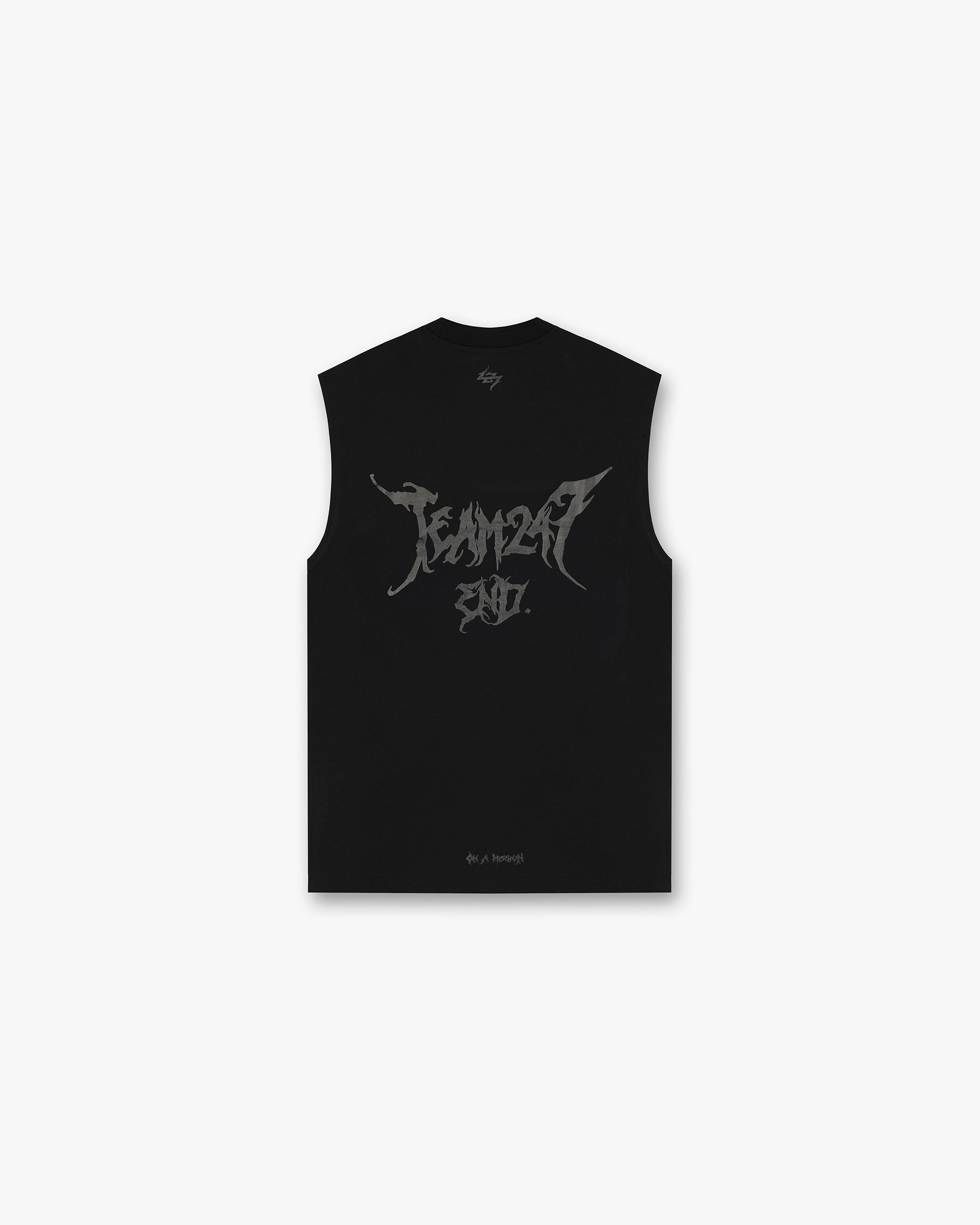 Team 247 X END Oversized Tank - Jet Black