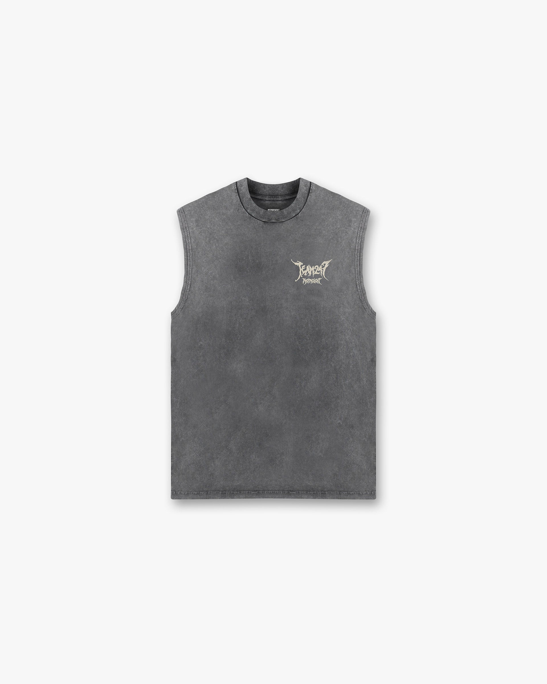 Team 247 X END Oversized Tank - Washed Grey