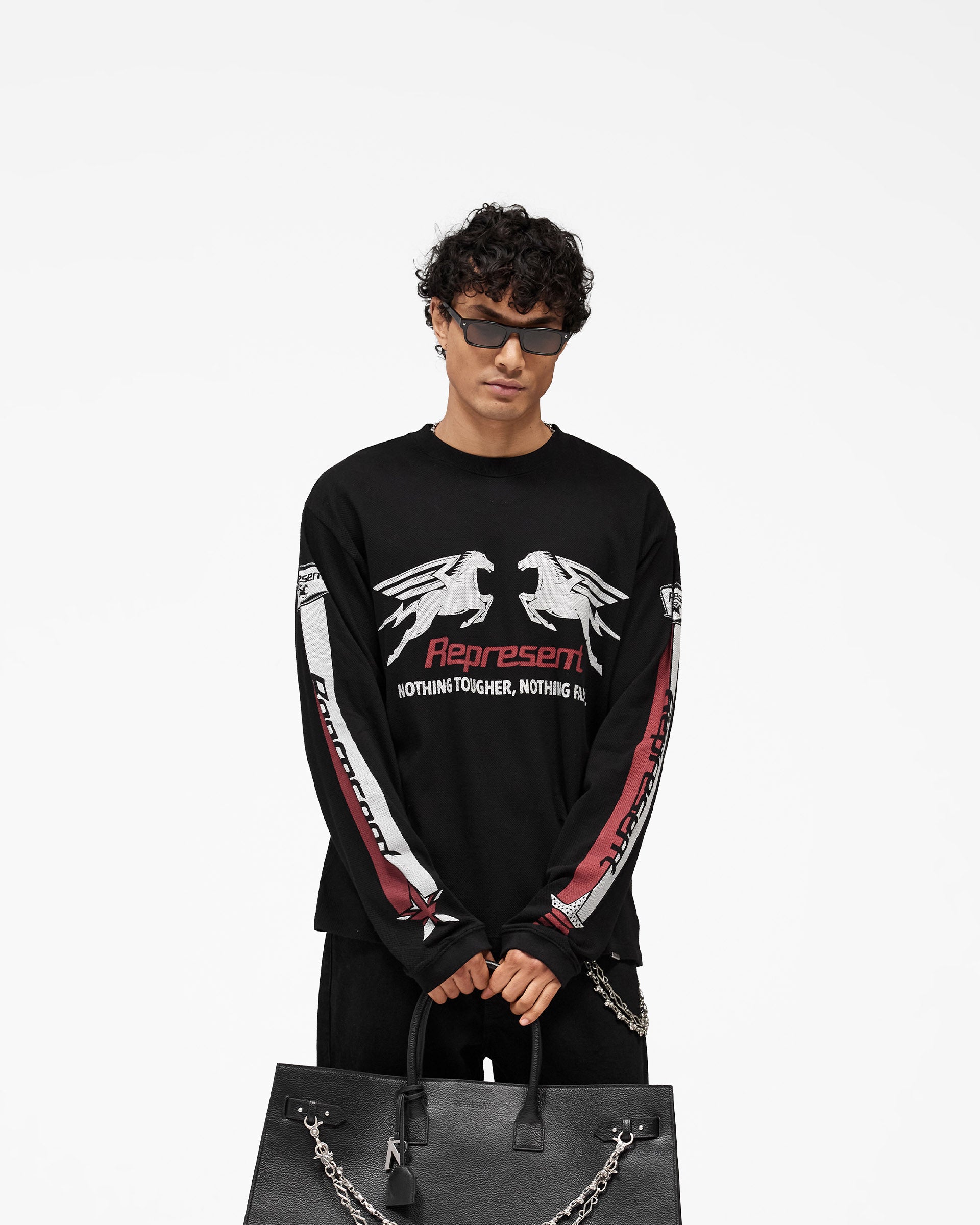 Hermes T-Shirt - Jet Black | REPRESENT