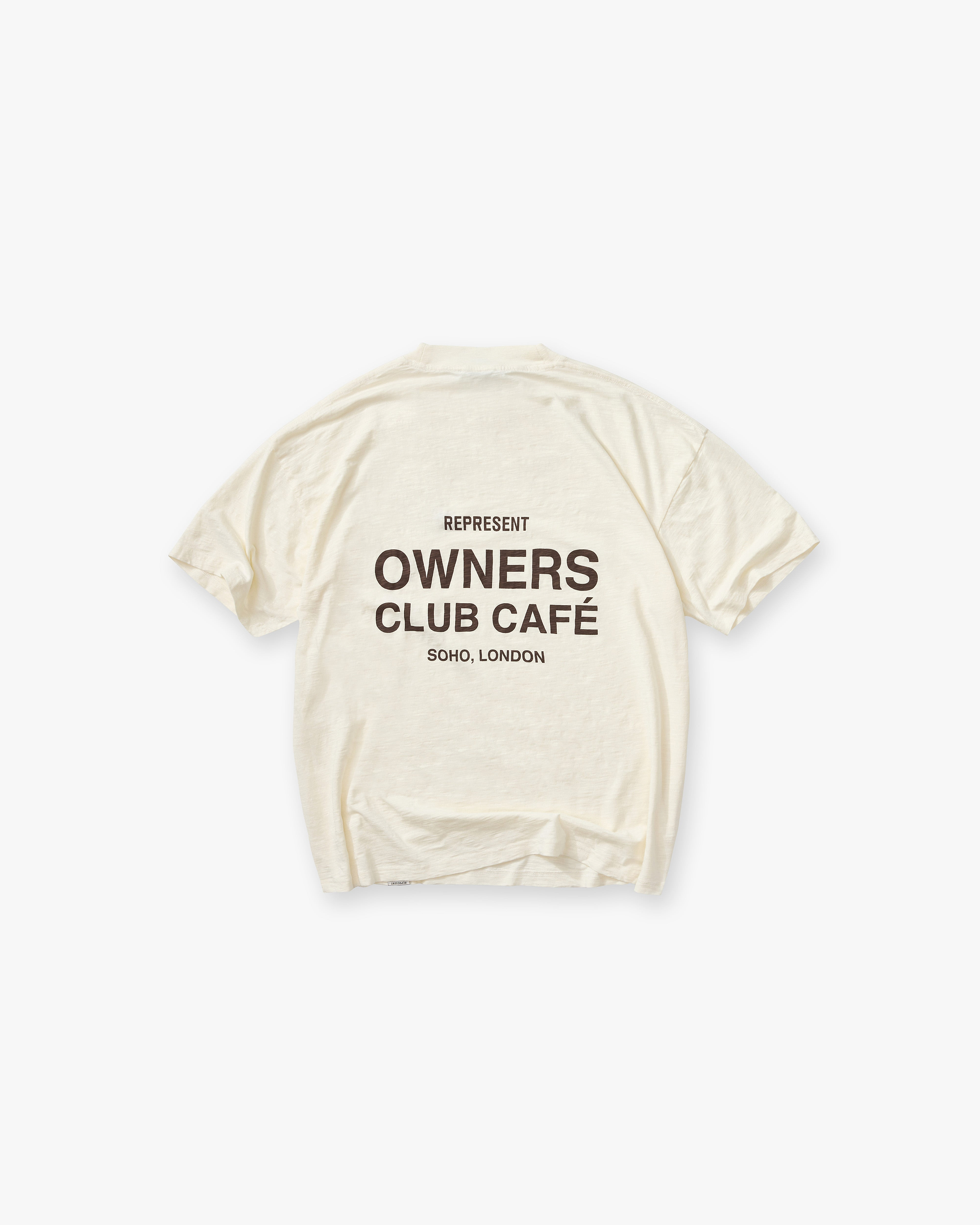 Owners Club Cafe T-Shirt - Antique White