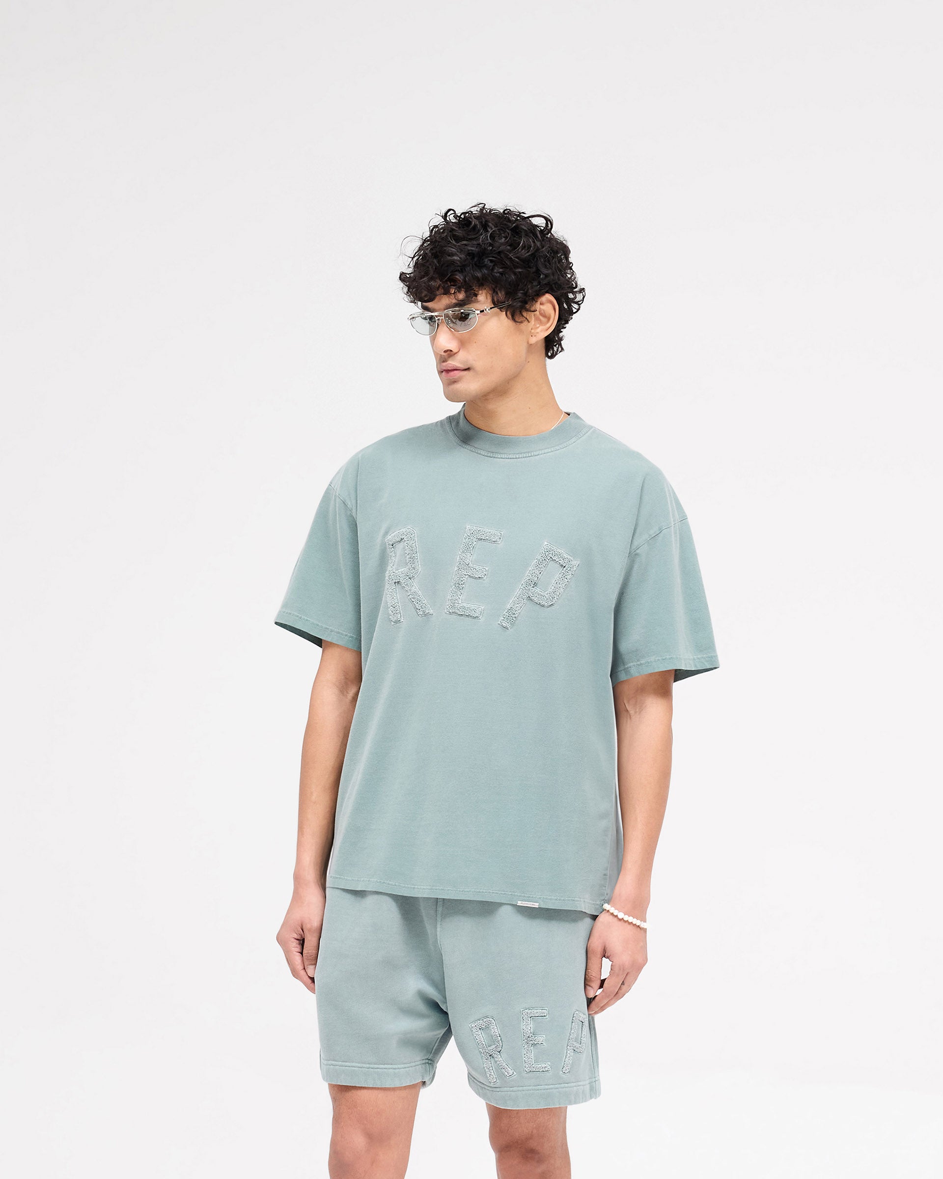 Rep Applique T-Shirt - Forest Green