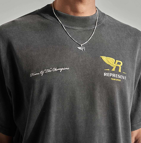 Team Spirit T-Shirt - Vintage Grey