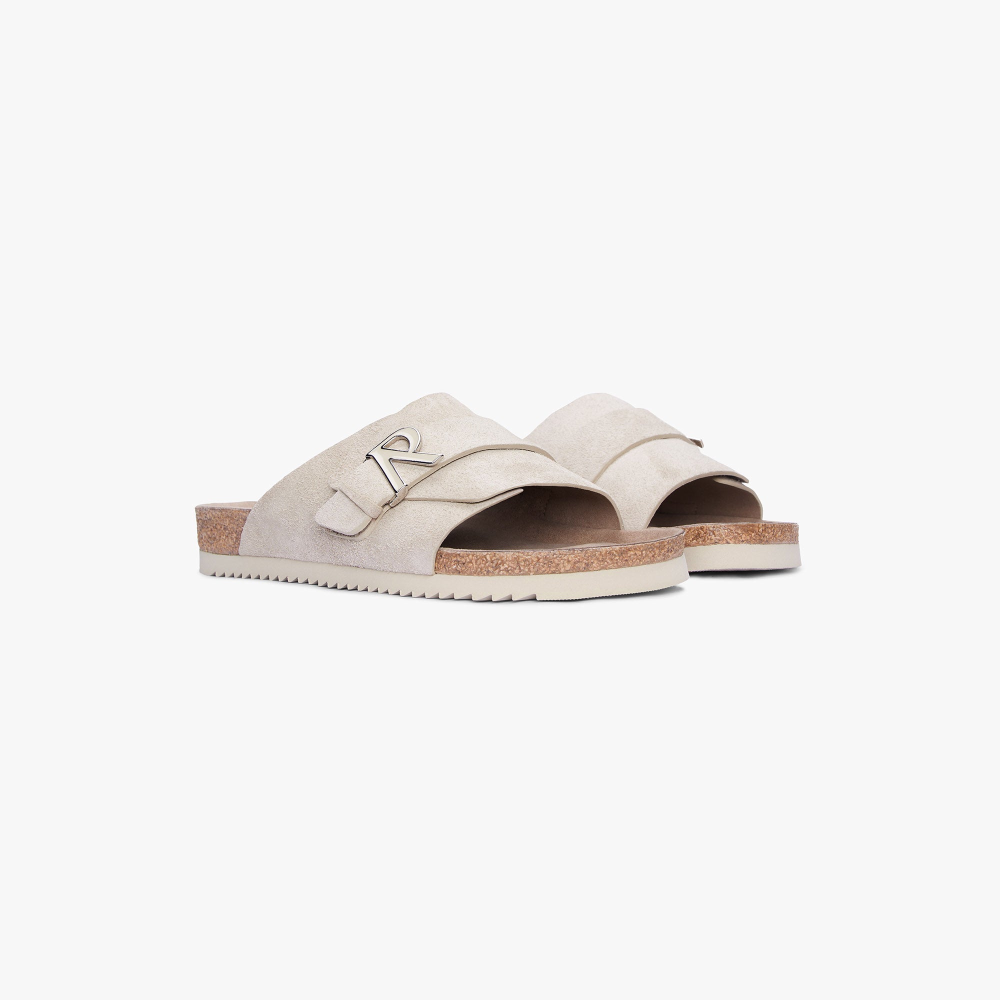 Initial Sandal - Taupe