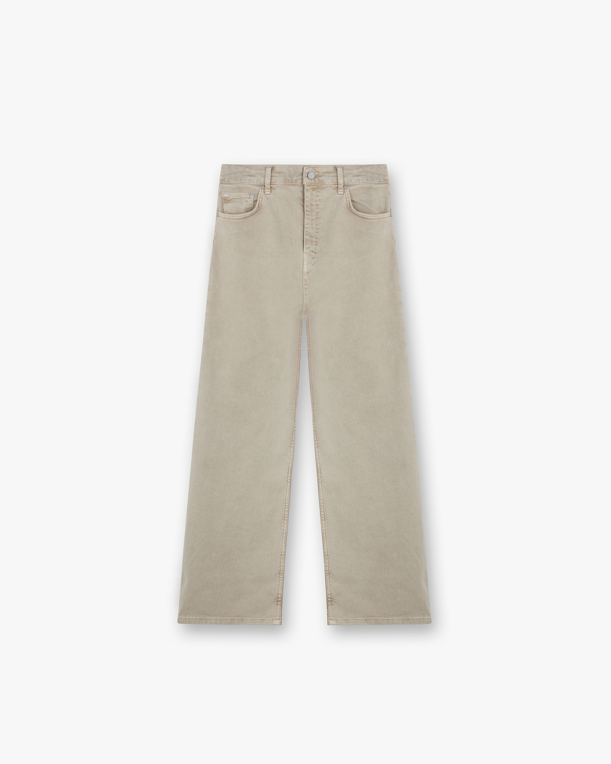 Balloon Leg Jean - Iced Latte