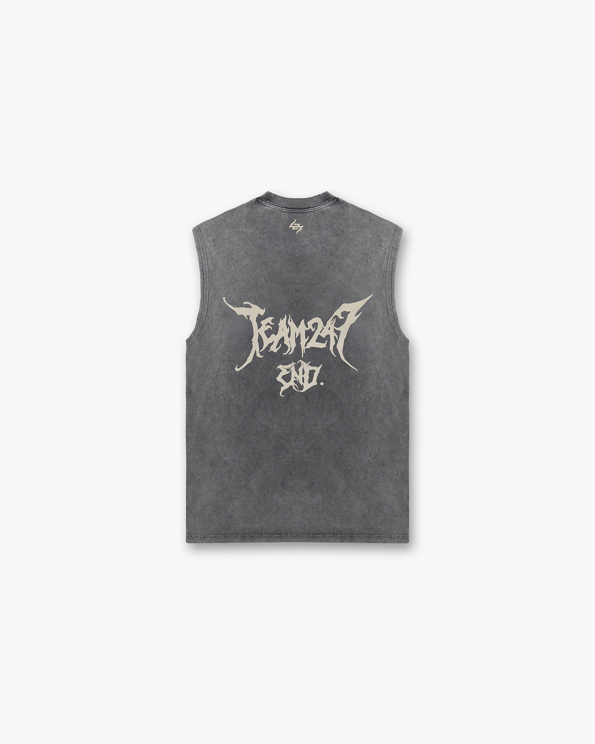 Team 247 X END Oversized Tank - Washed Grey