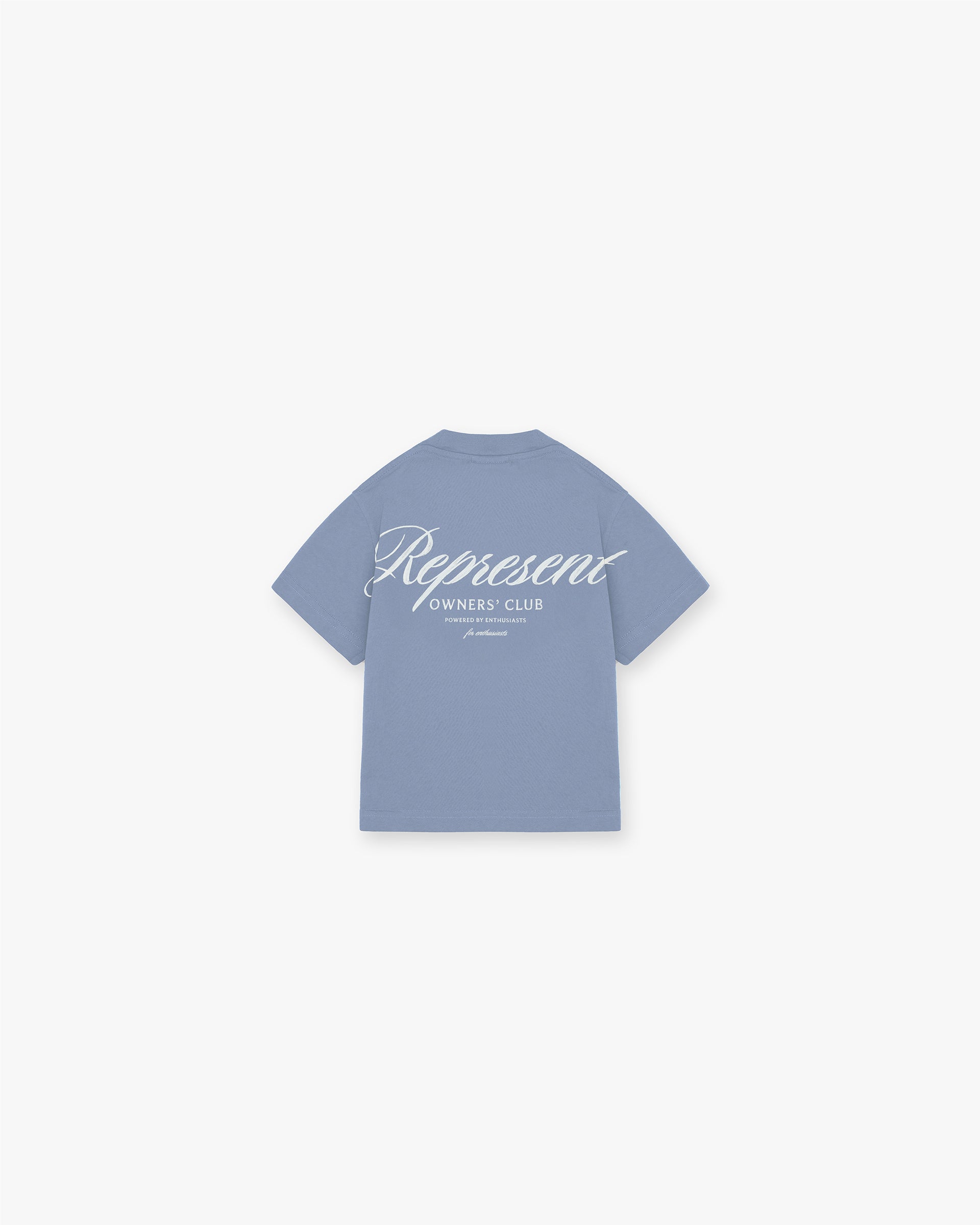 Represent Mini Owners Club Script T-Shirt - Baby Blue