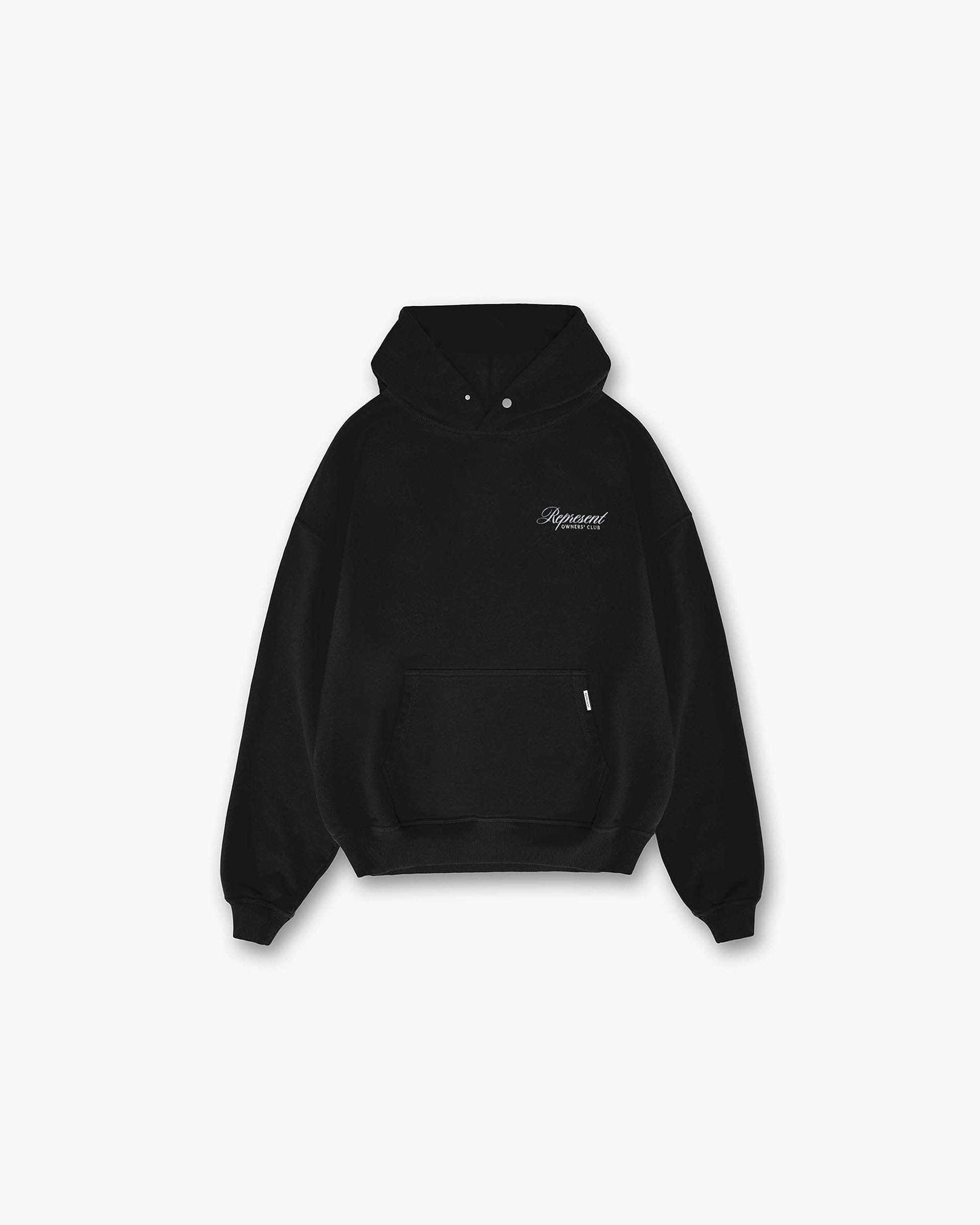 Supreme script hoodie black cheap