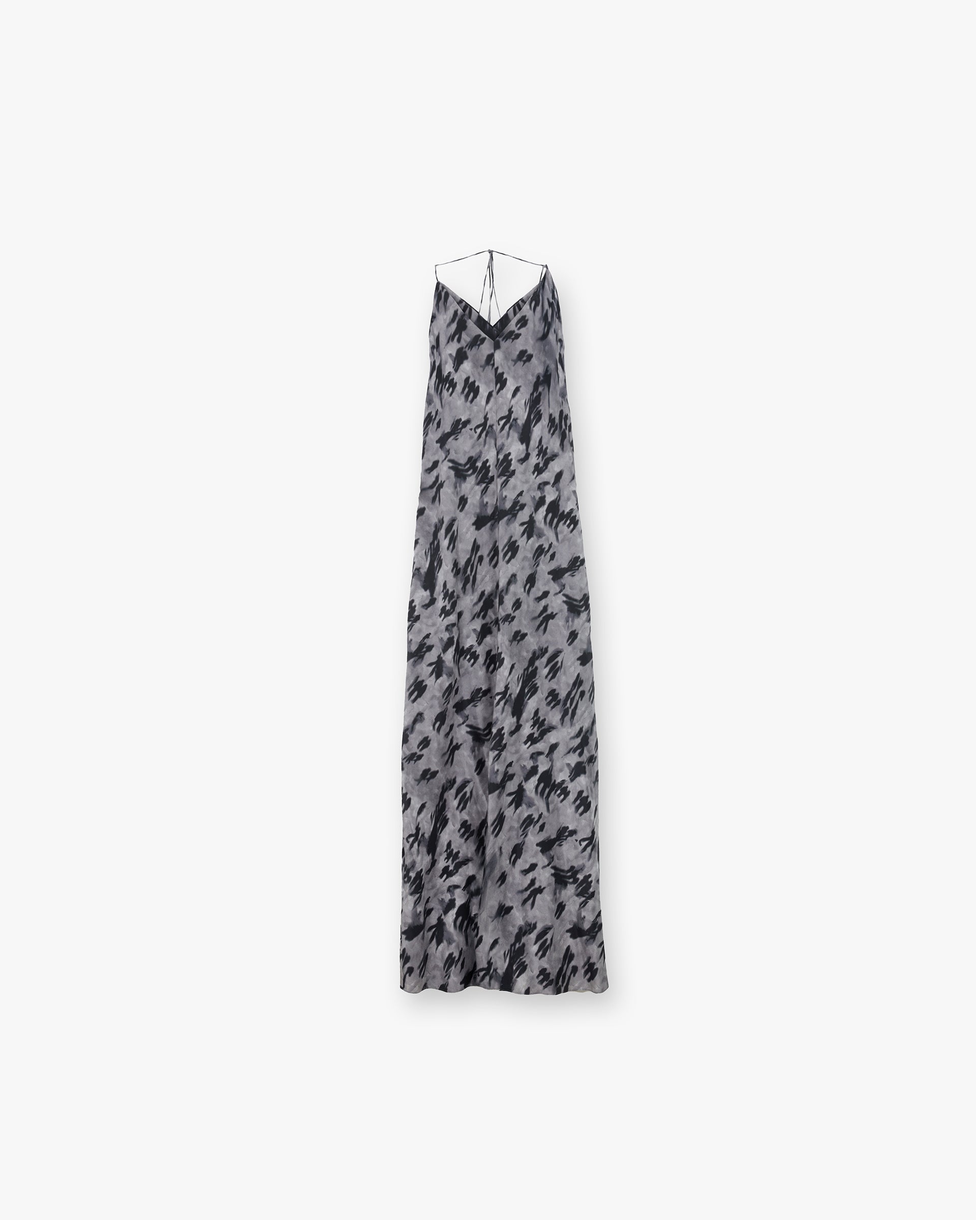 Street Shadow Dress - Dark Scenic Print