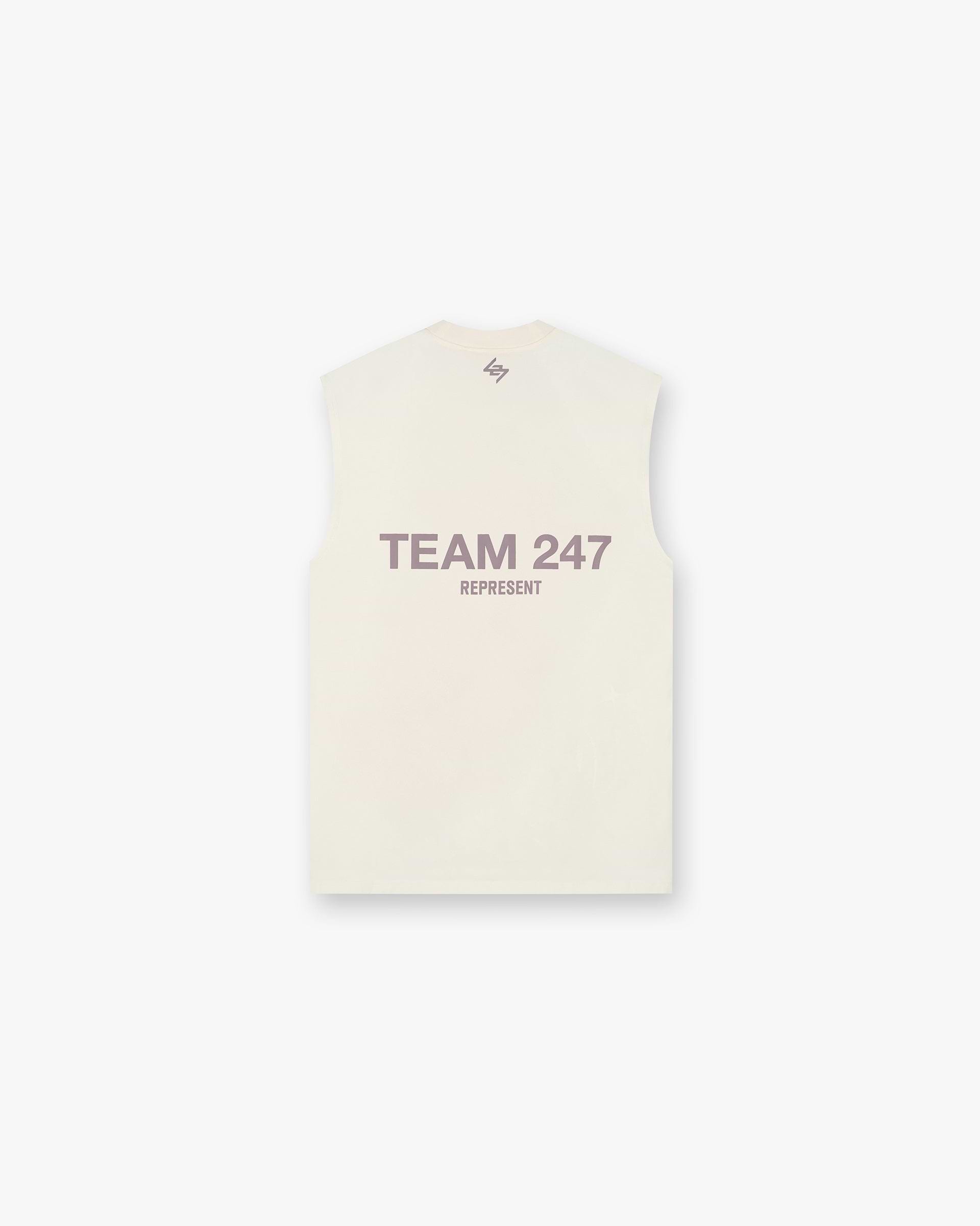 Team 247 Oversized Tank - Cream