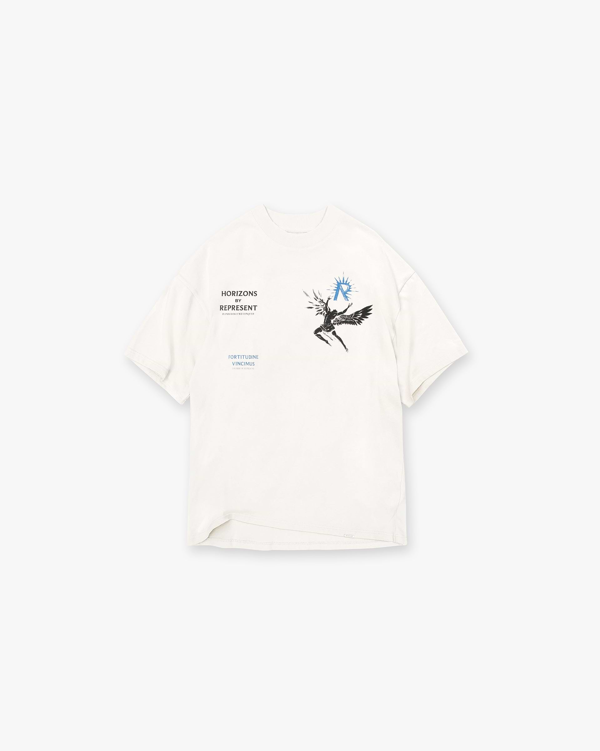 Represent X Metallica Ride The Lightning T-shirt In White Represent X Metallica Ride The Lightning T-shirt In White