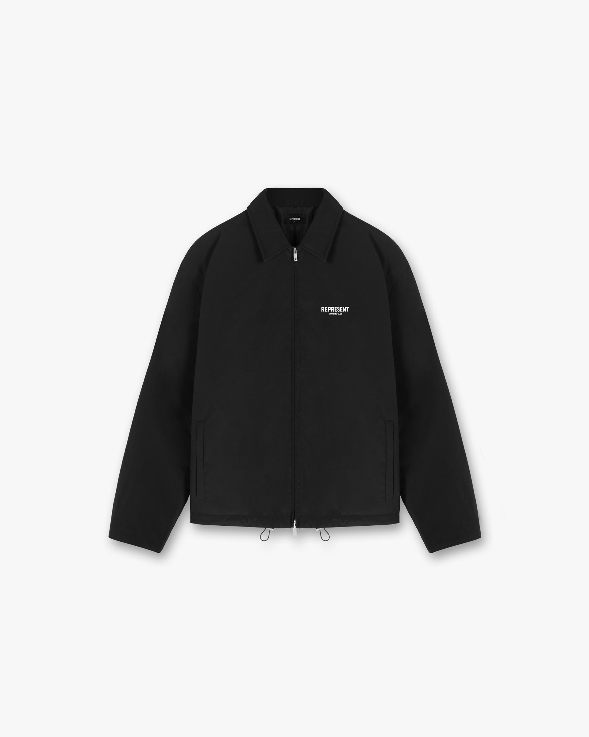 Initial Track Jacket - Black | REPRESENT CLO