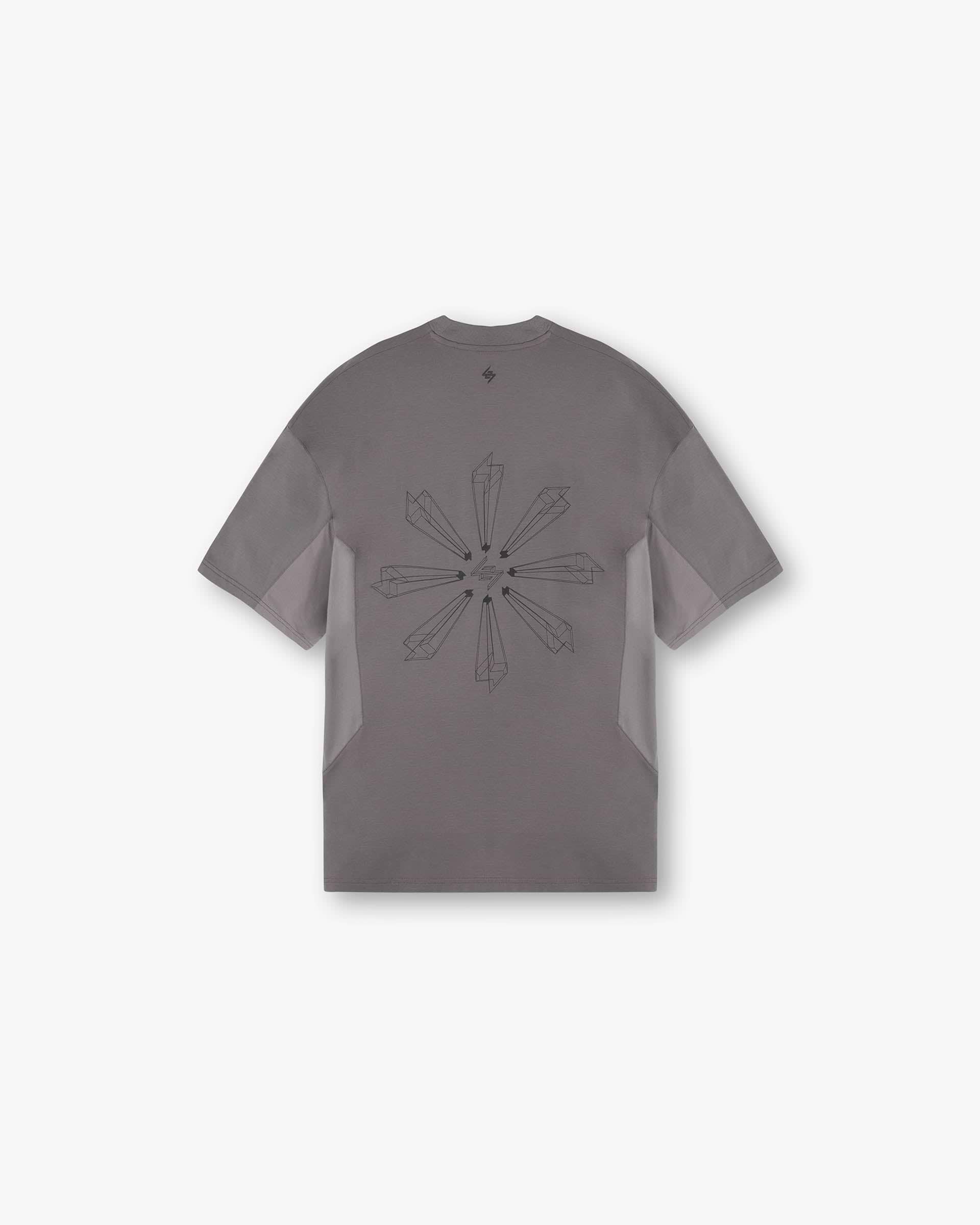 Ash Gray Team 247 OS Tee | 247 Running T-Shirts | REPRESENT