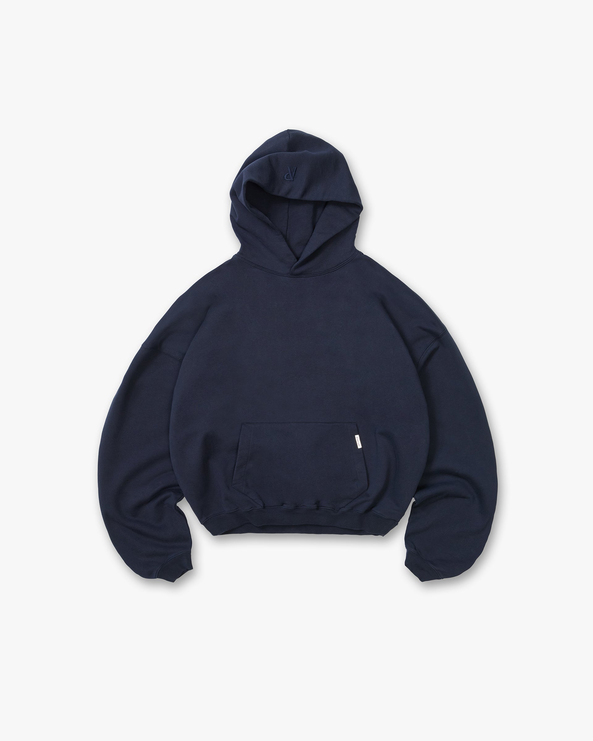 Ice Grey Marl Initial Hoodie | Mens Hoodies | REPRESENT