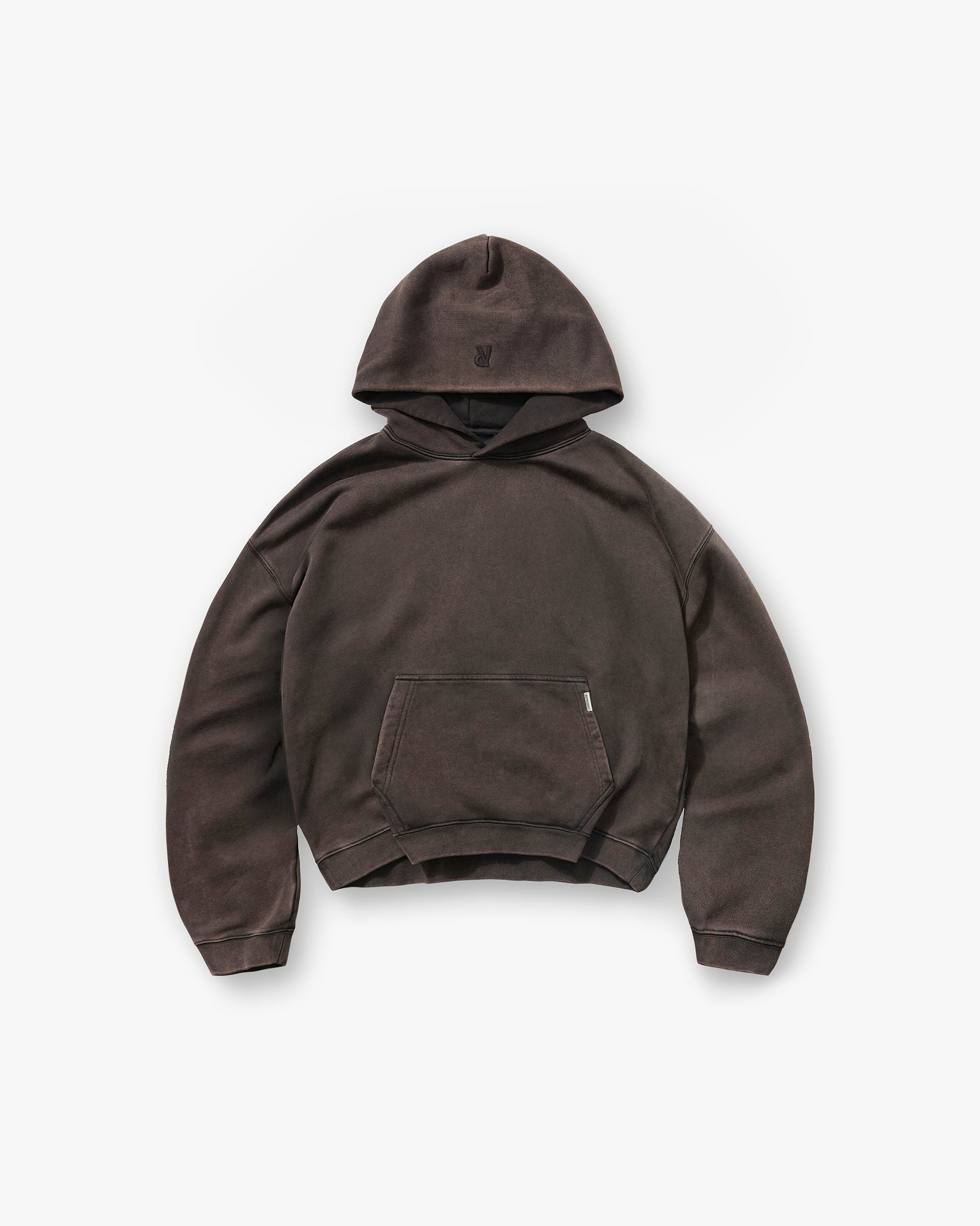 Ice Grey Marl Initial Hoodie | Mens Hoodies | REPRESENT