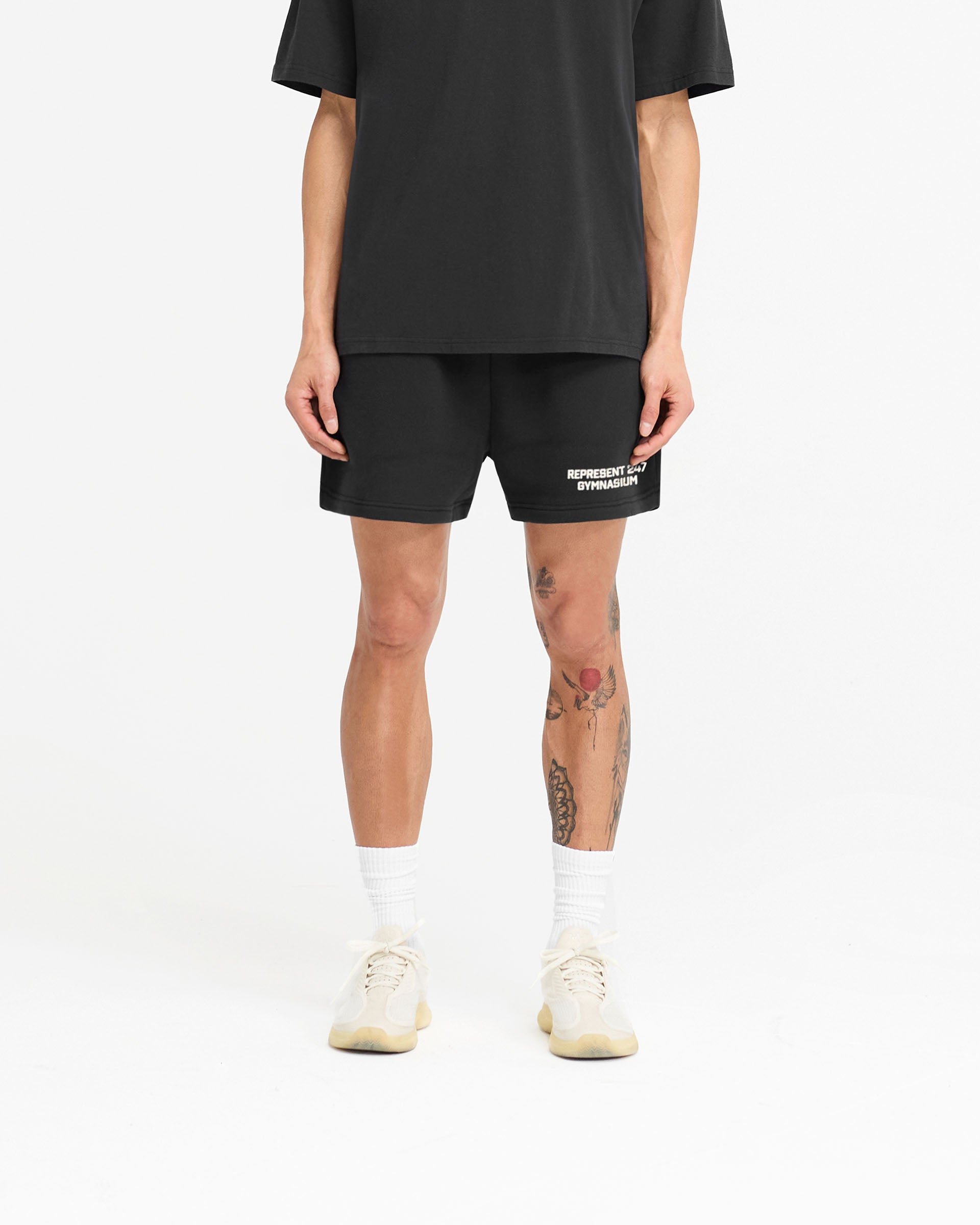 247 Gymnasium Jersey Shorts - DUNKELSCHWARZ