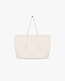 Canvas Pleat Large Tote