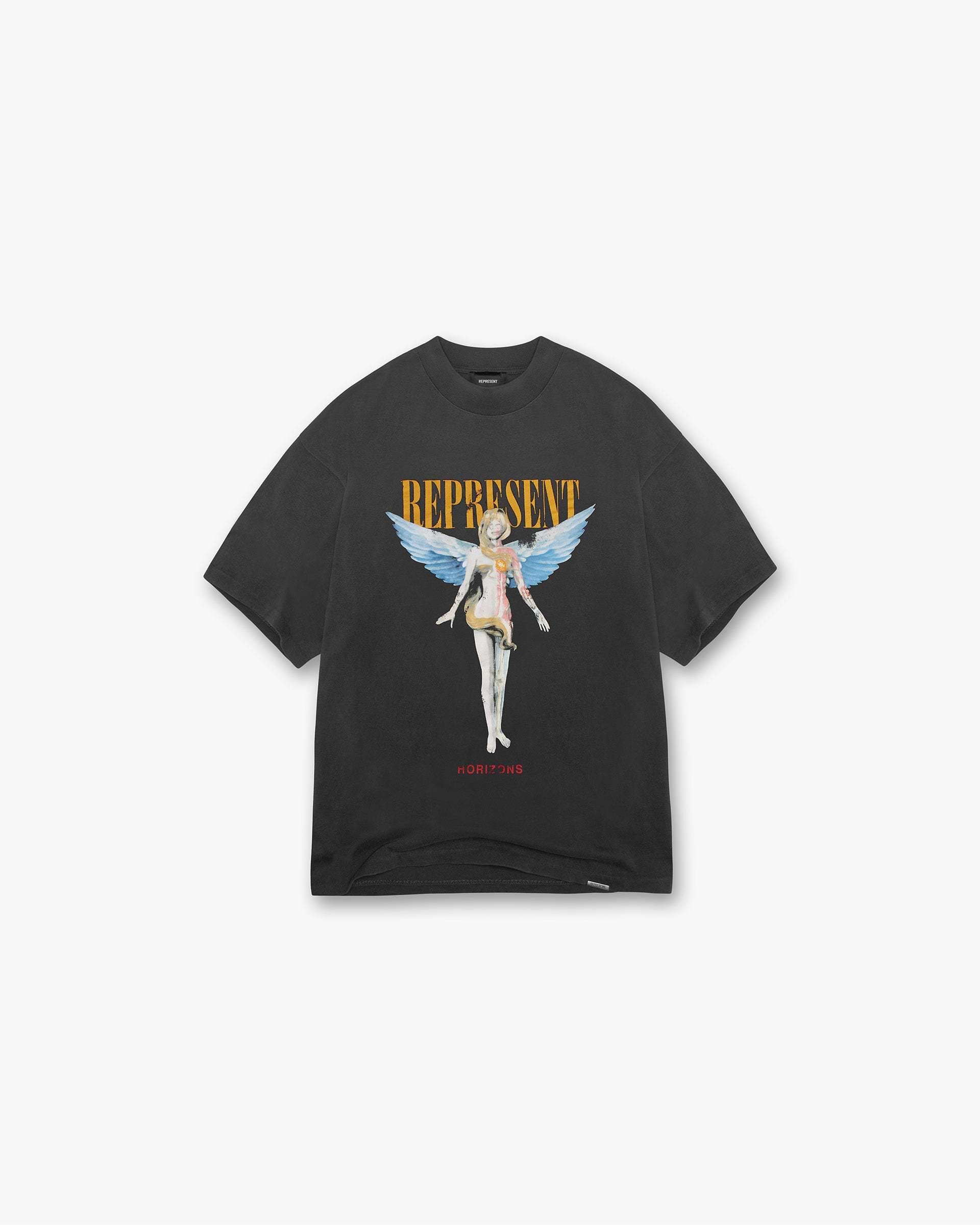 【REPRESENT】Reborn グラフィックＴシャツ REPRESENT(リプレゼント)商品ページ - Reborn T-Shirt - Aged