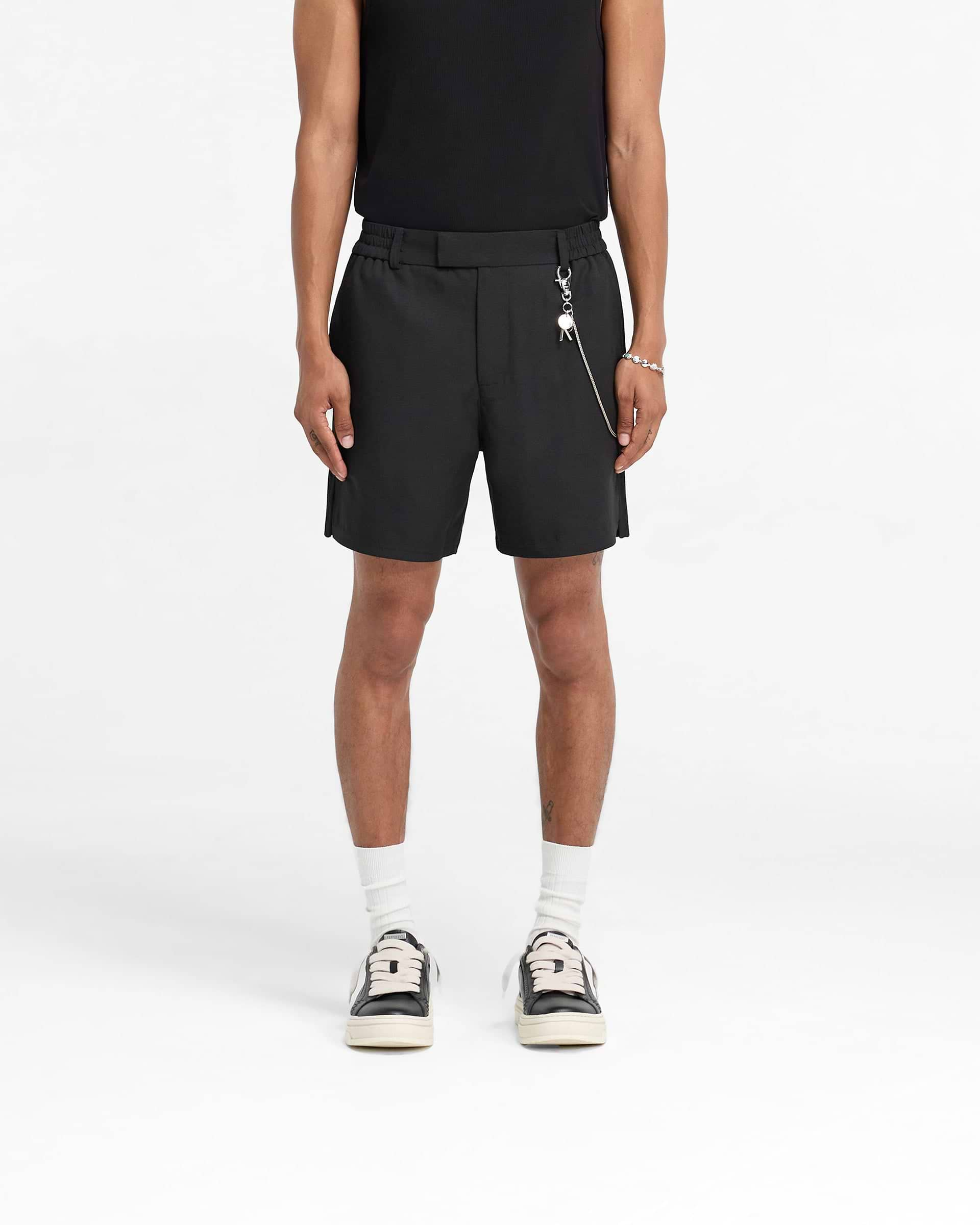 Short Yacht à Logo - Noir