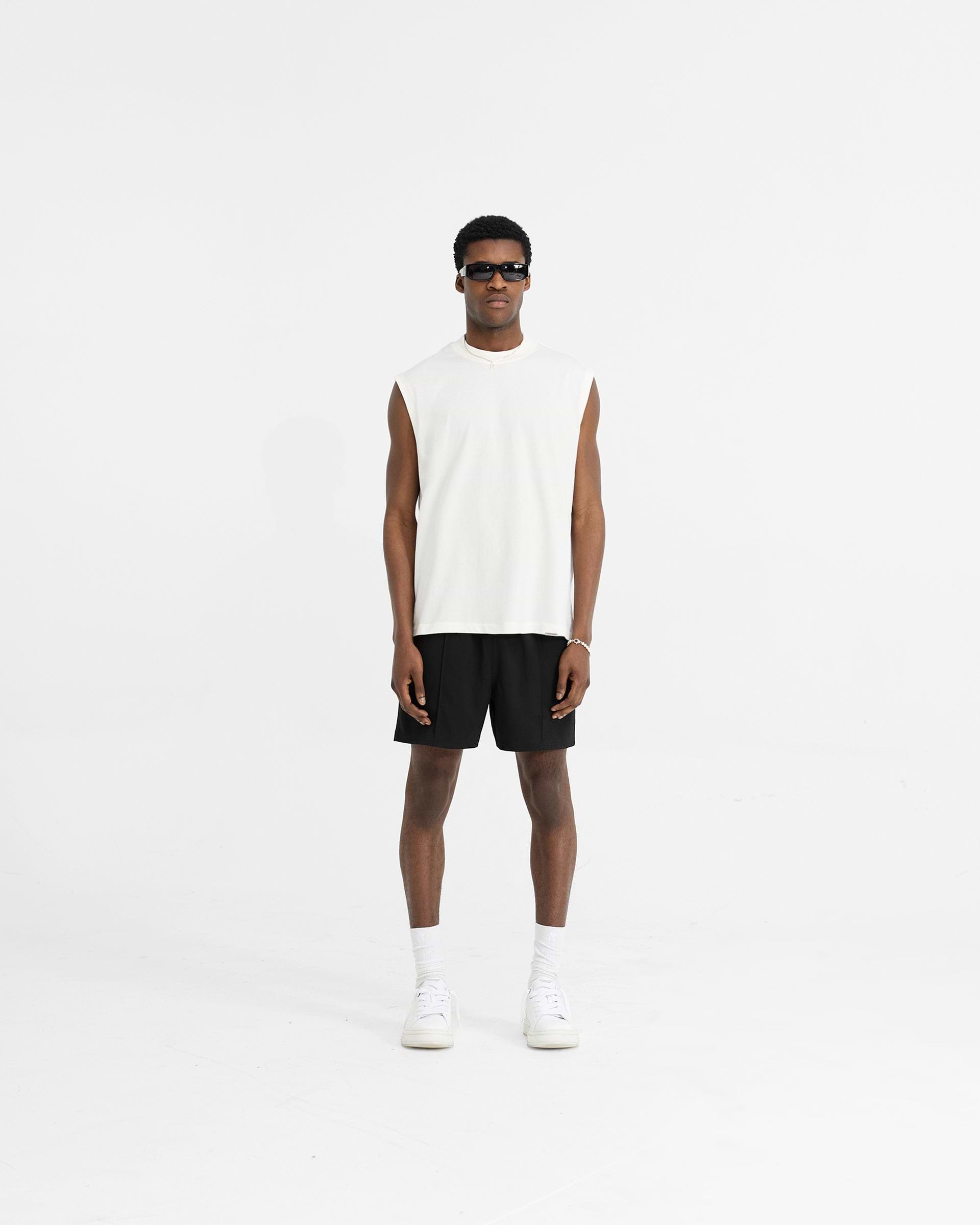 Initial Boxy Tank - Cremeweiss