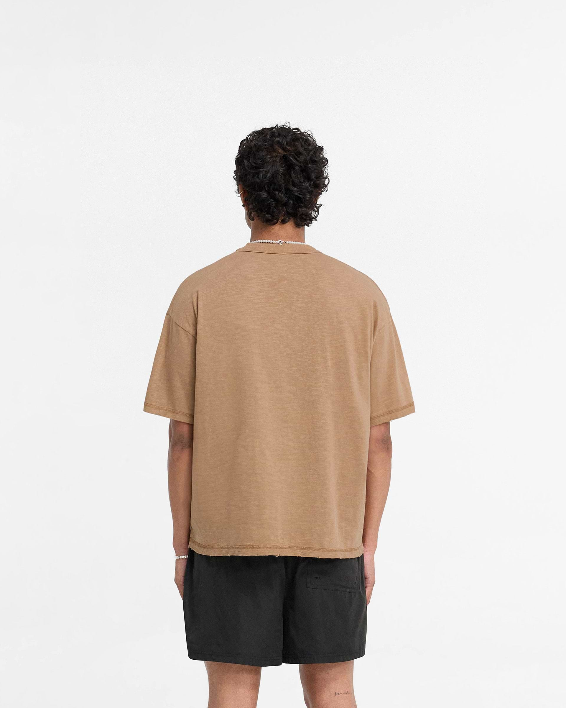 Slub T-Shirt - Walnut