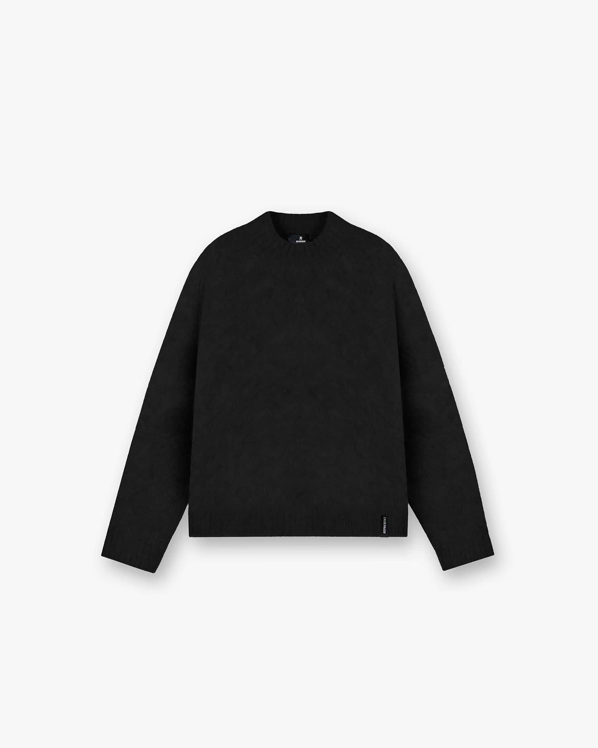 Alpaca Blend Sweater - Noir Jet