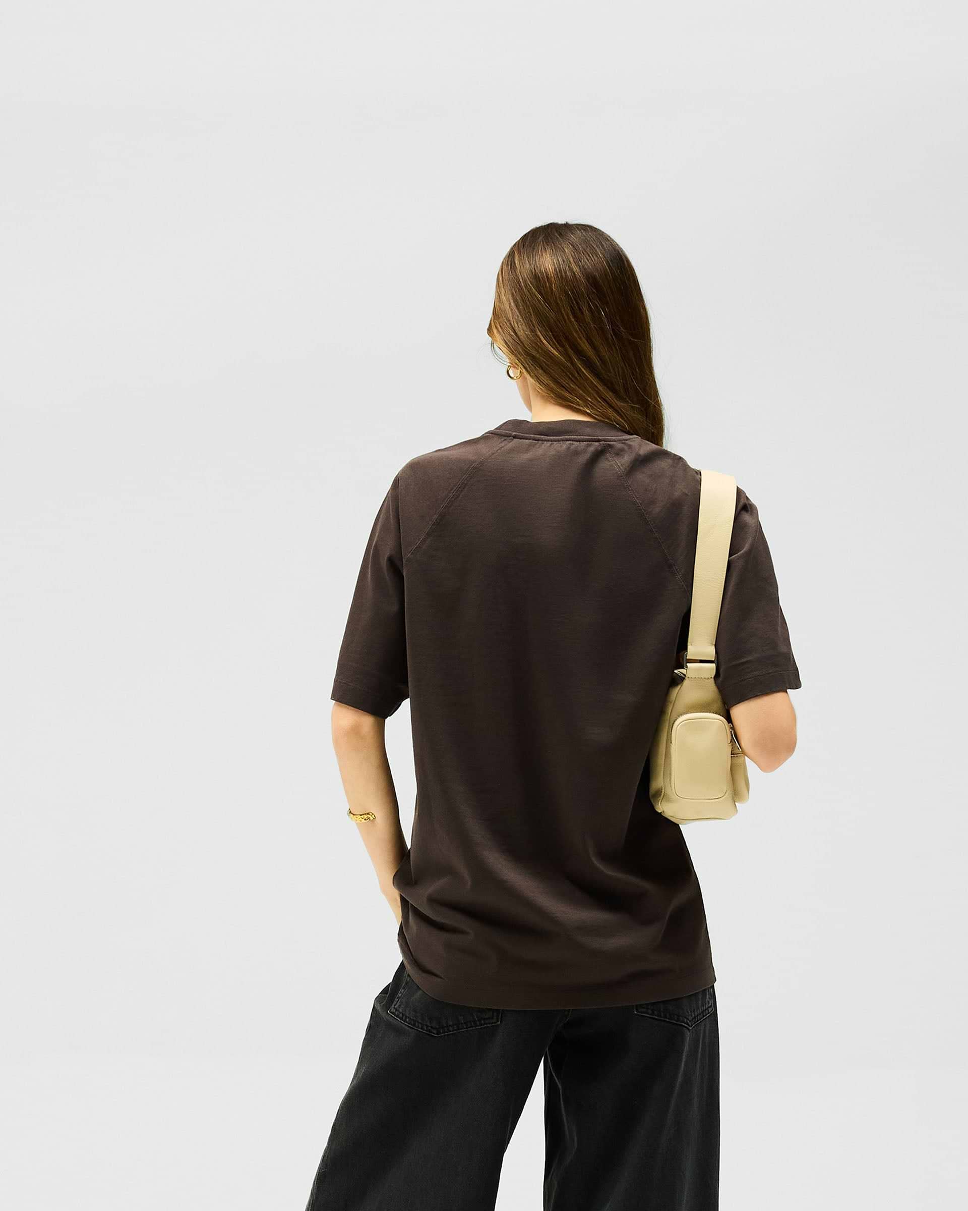 Owners Club Boyfriend T-Shirt - Café Noir