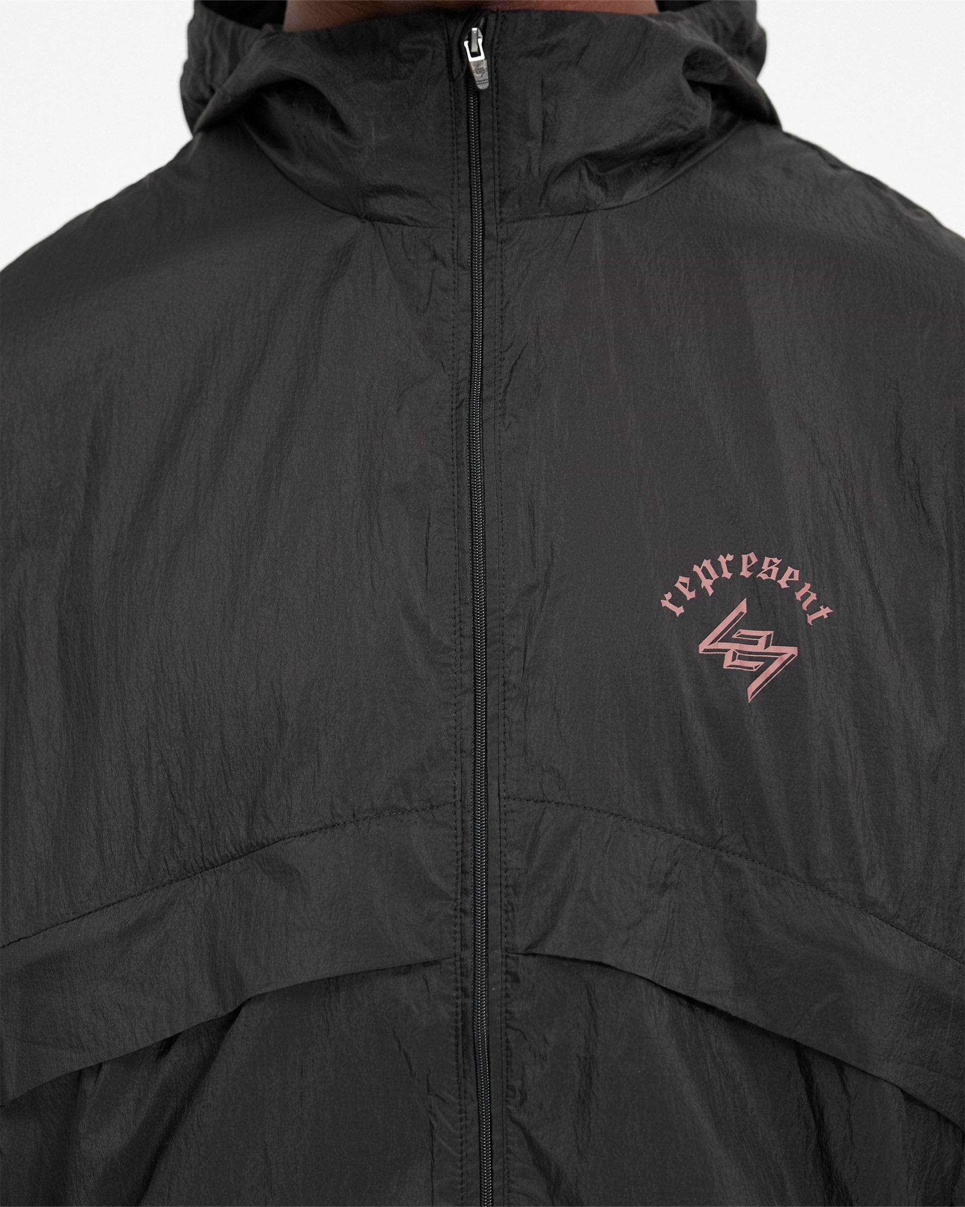 Black Running Jacket | WG247 | REPRESENT