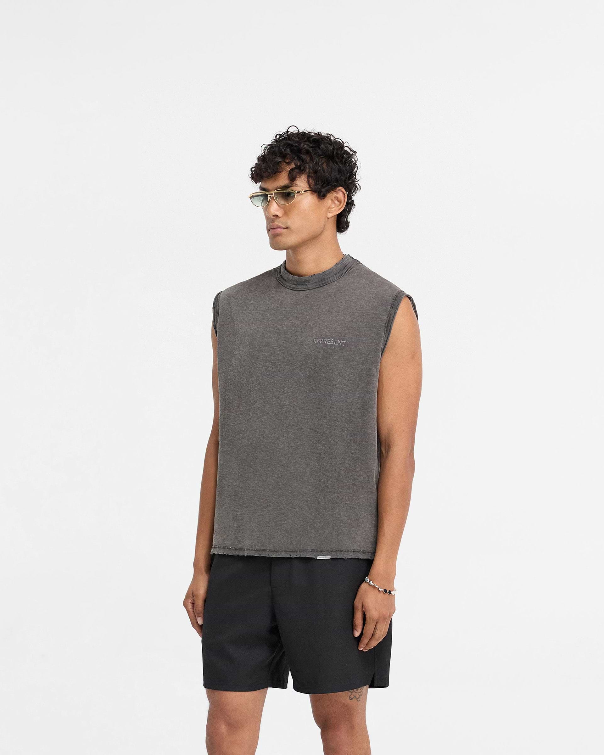 Slub Tank - Gris Vintage