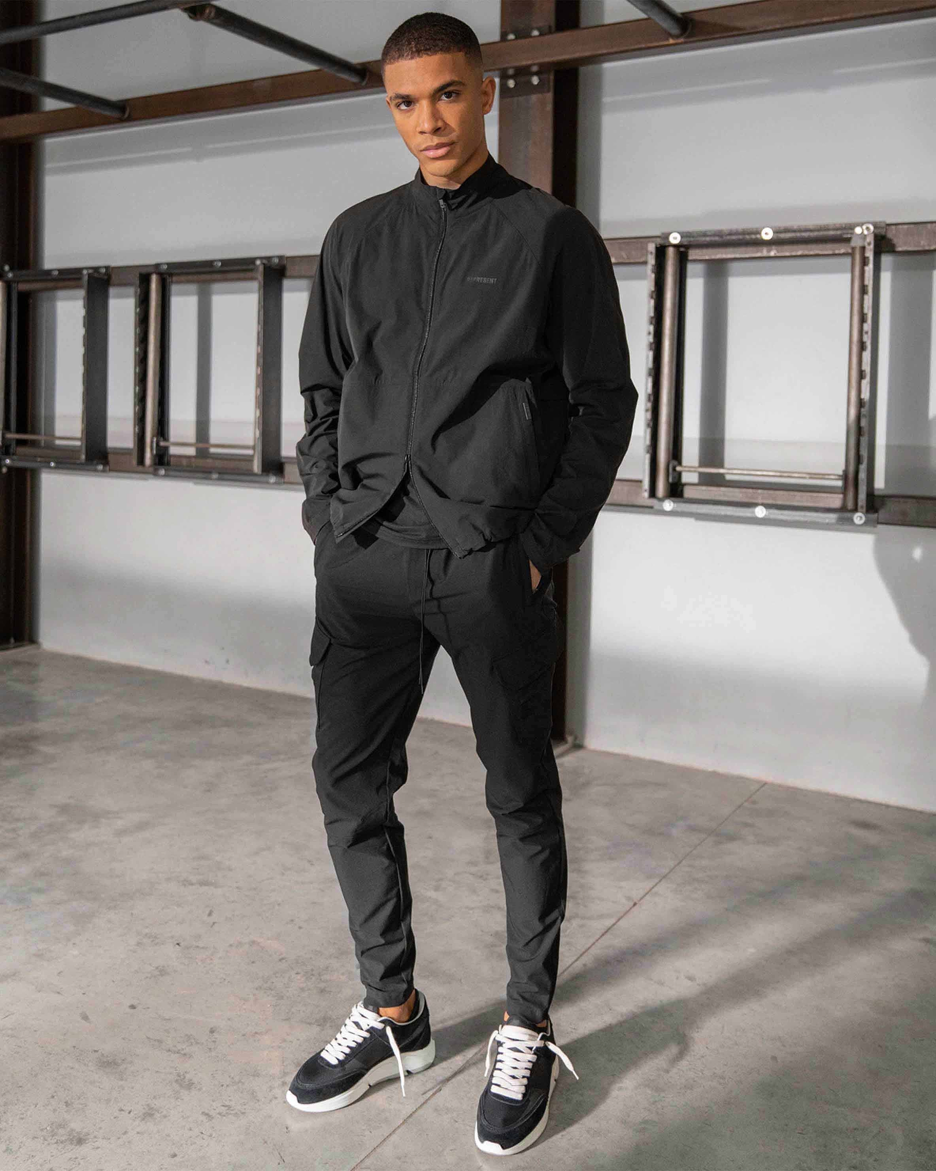 247 Zip Pant - Black