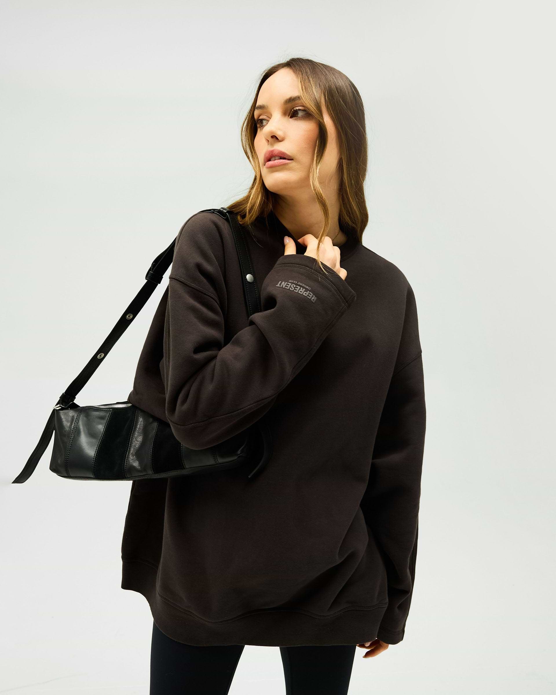 Owners Club Relaxed Sweater - Schwarzer Kaffee