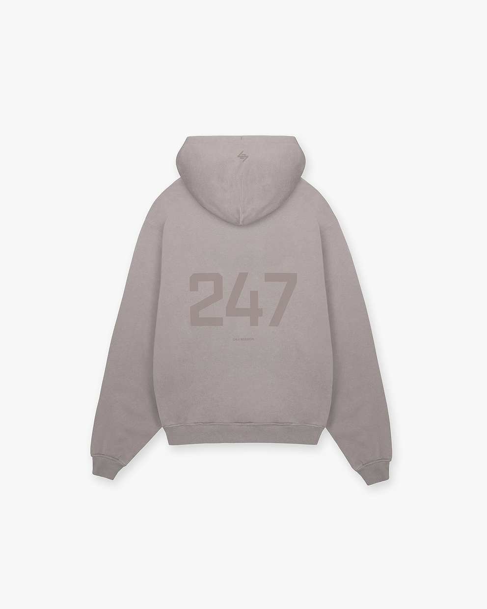 247 Oversized Hoodie - ASCHGRAU