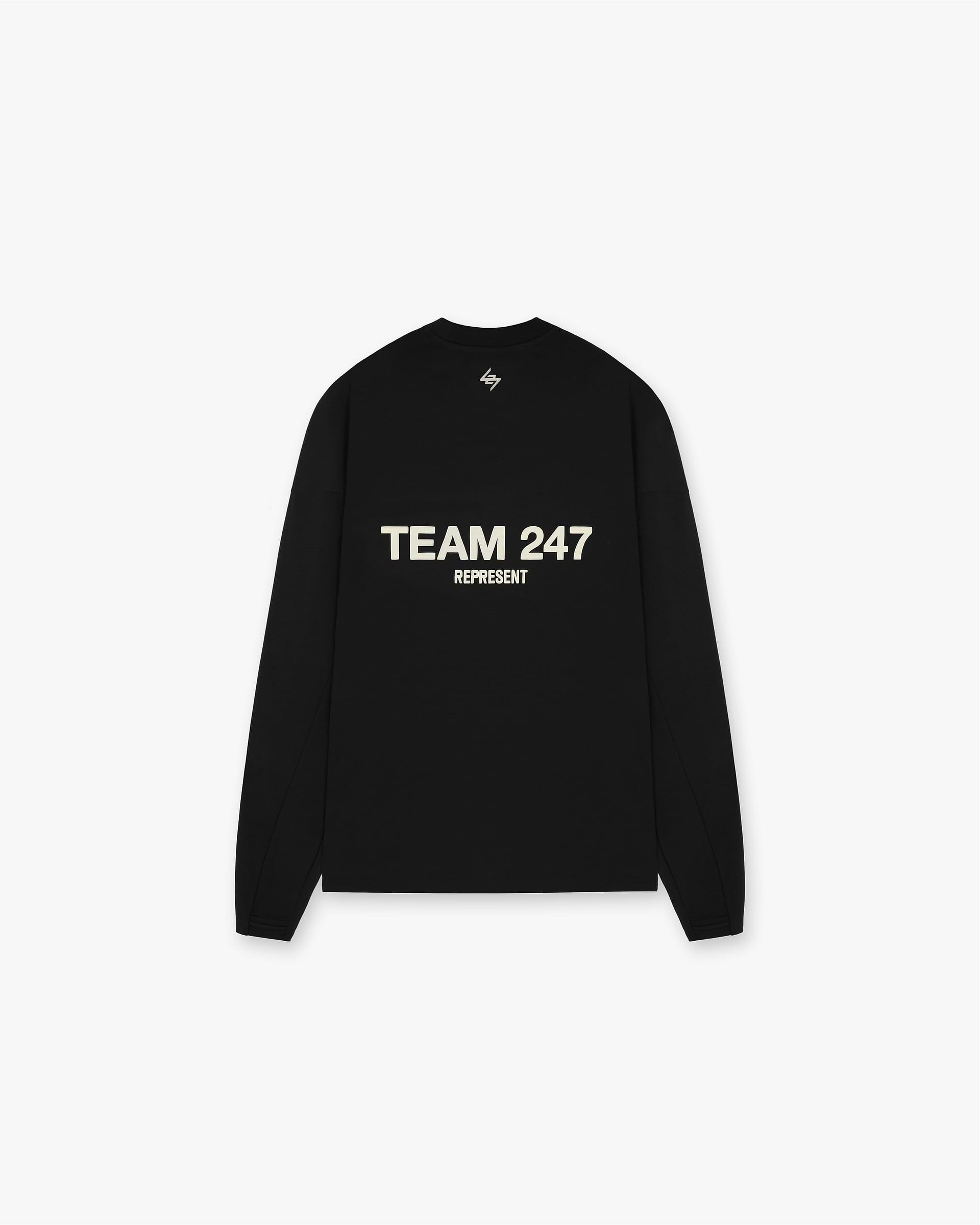 Team 247 Long Sleeve T-Shirt - Schwarz