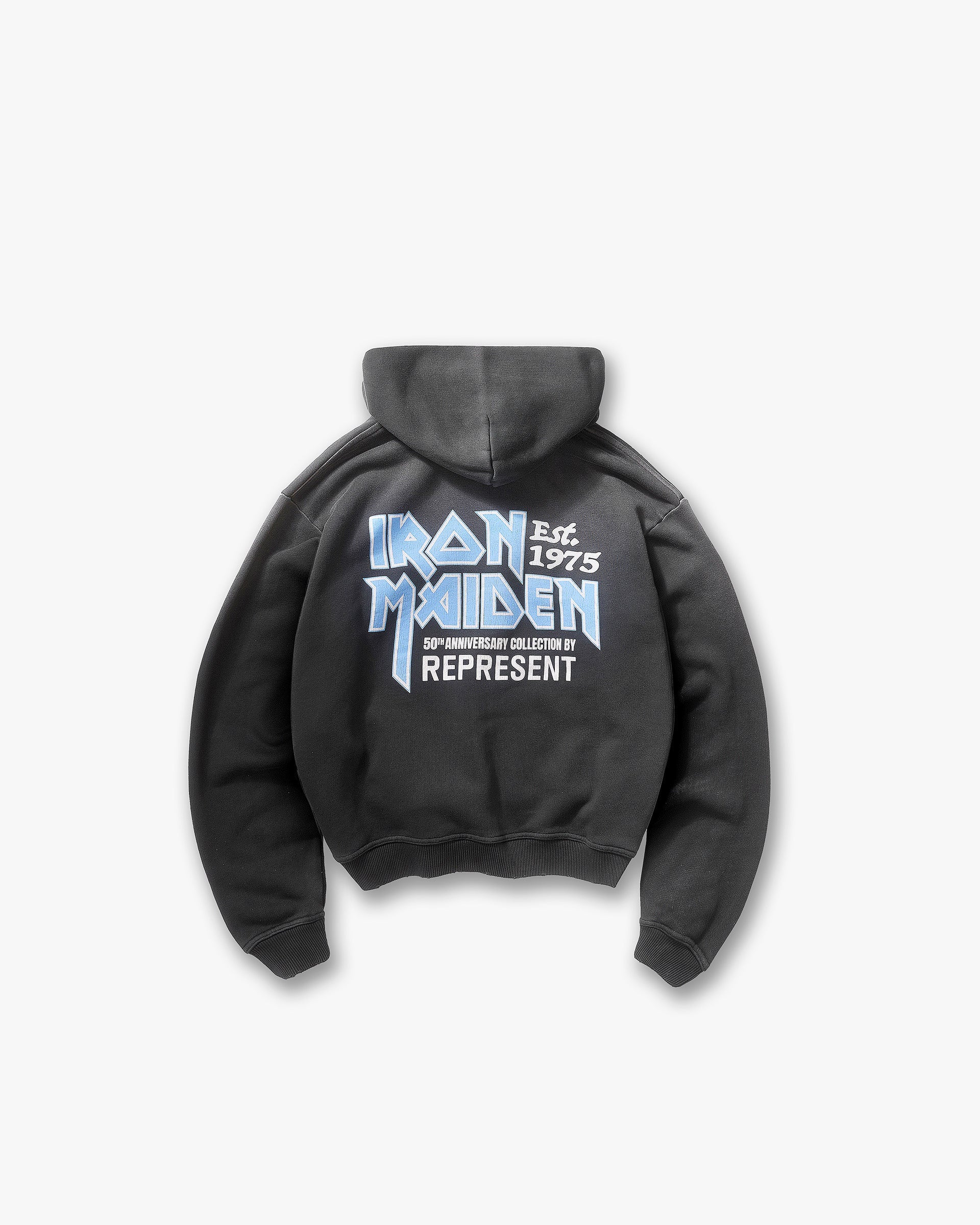 Represent X Iron Maiden Anniversary Zip up Hoodie | REPRESENT