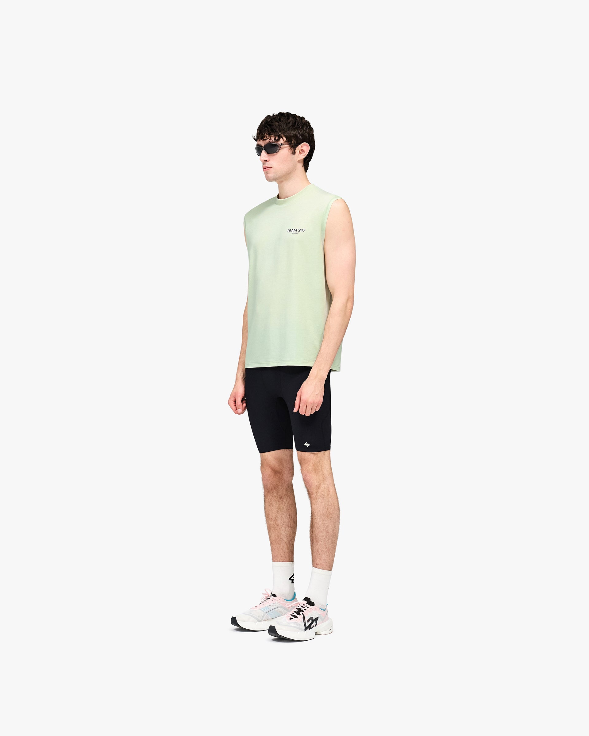 247 Team Oversized Tank - Fern